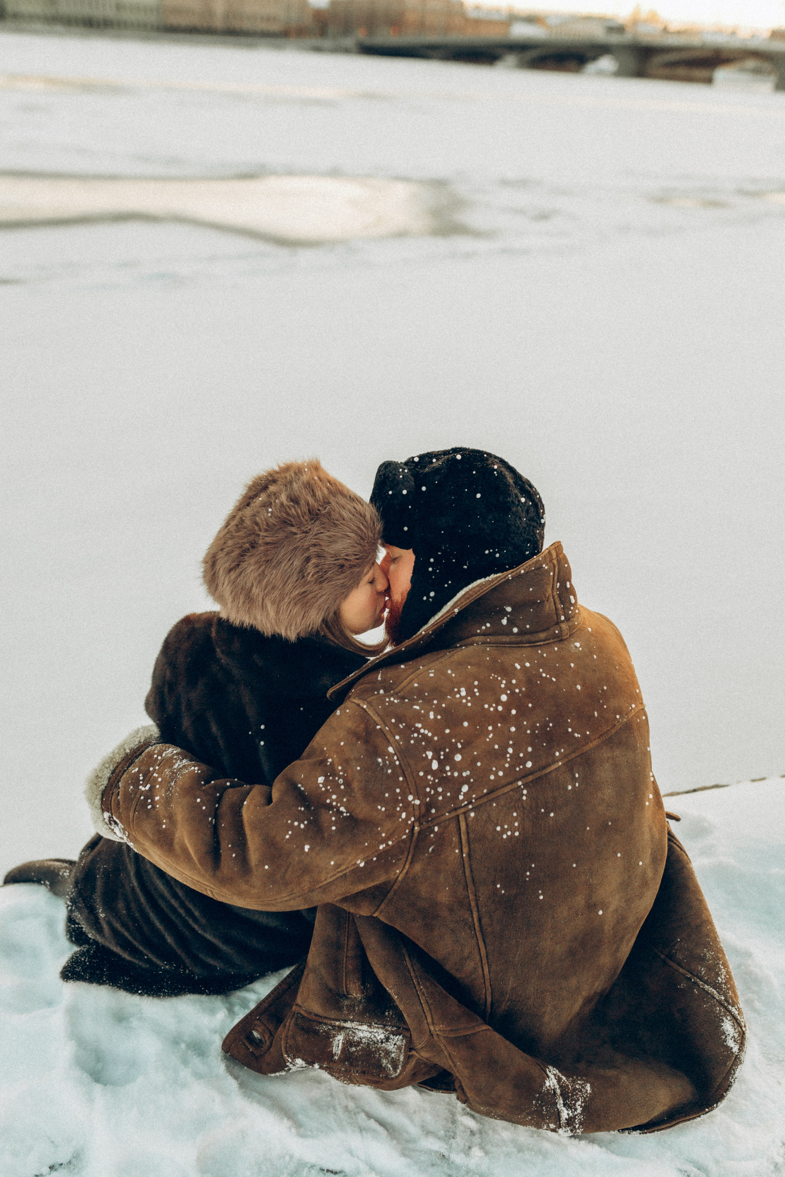 LoveStory зимняя. Фотограф Санкт-Петербург Князева Елизавета