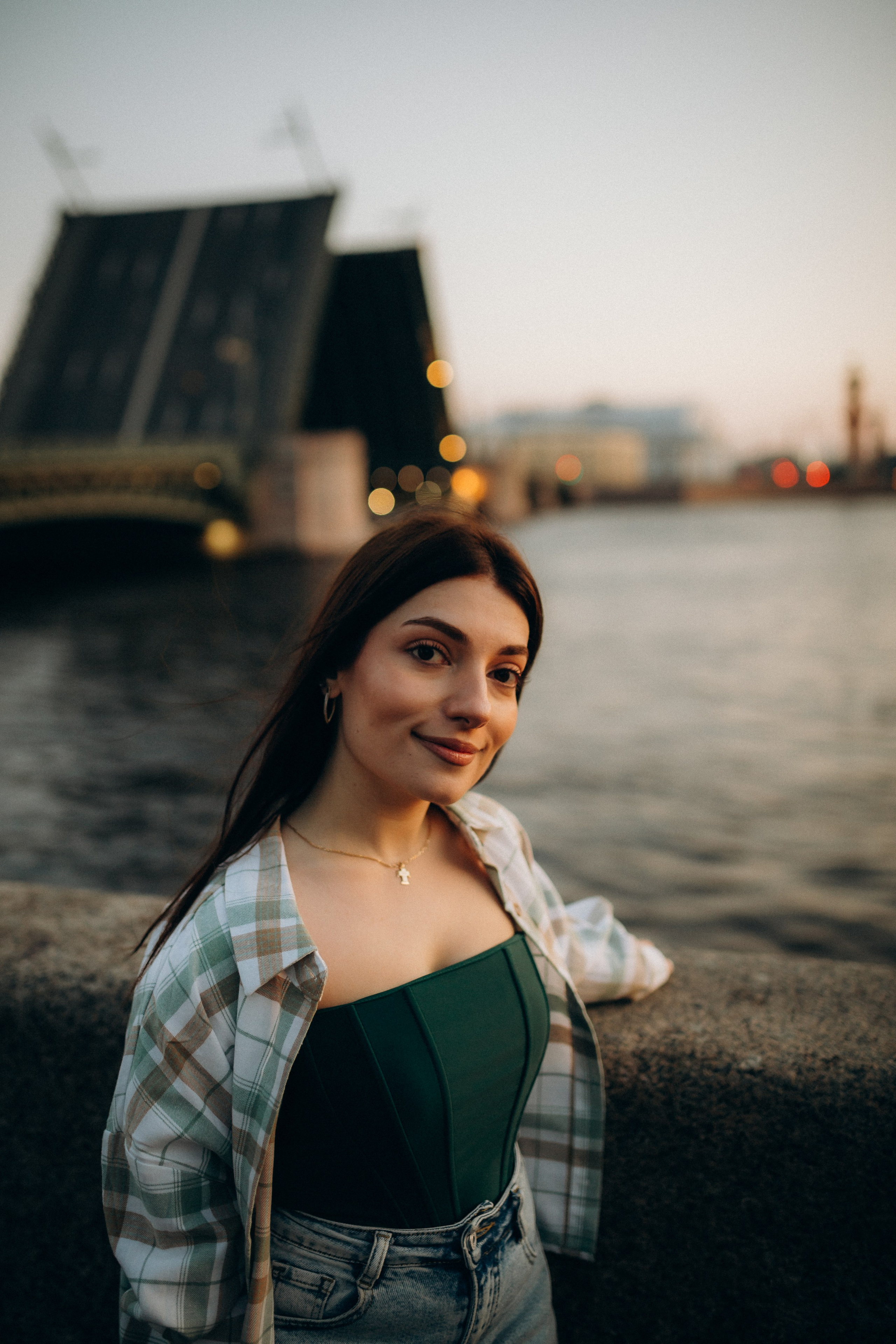 Фотосессия с разводными мостами. Фотограф Санкт-Петербург Князева Елизавета