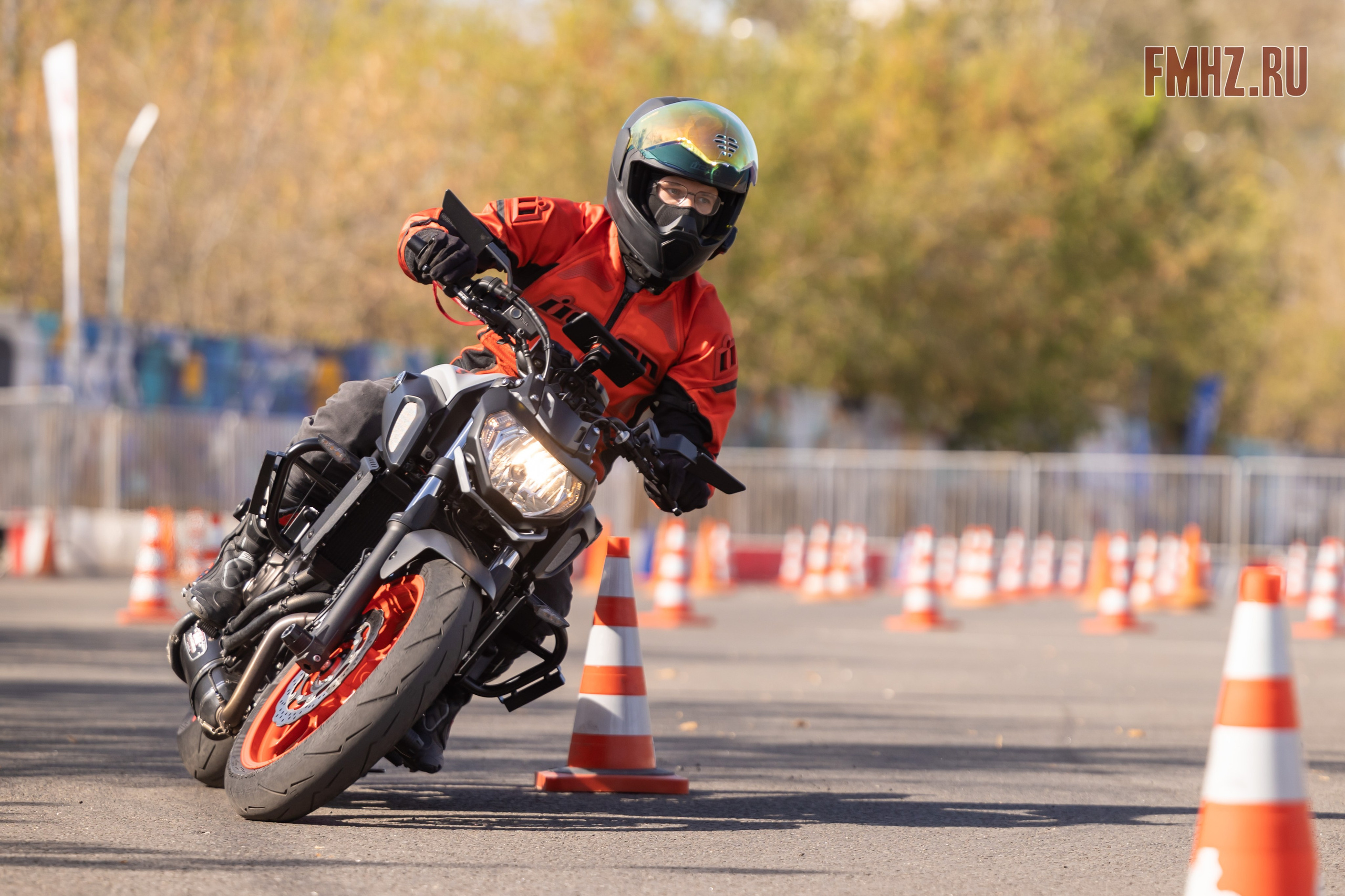 Соревнования по мотоджимхане на площадке Мосгортранс 15.09.2024. Фотограф Владимир Охрименко