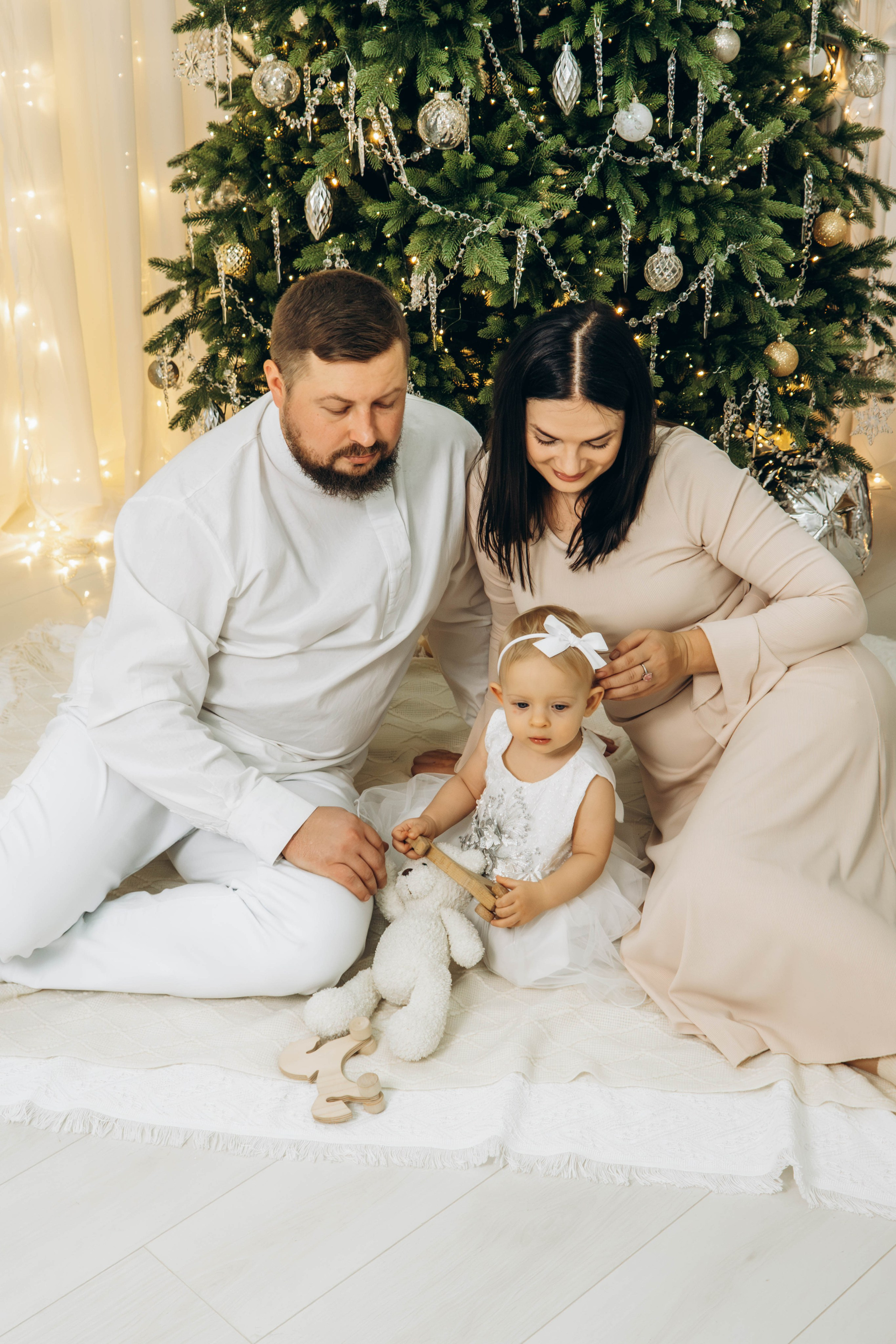 Съемка на годик малышки. Студия «LuLu». Фотограф Москва Валерия Веденина