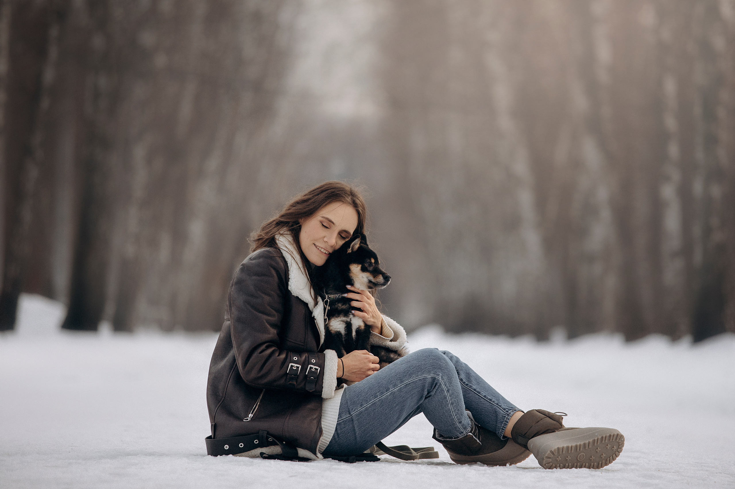 Дарья и Мики. Фотограф — Анималист | Санкт-Петербург