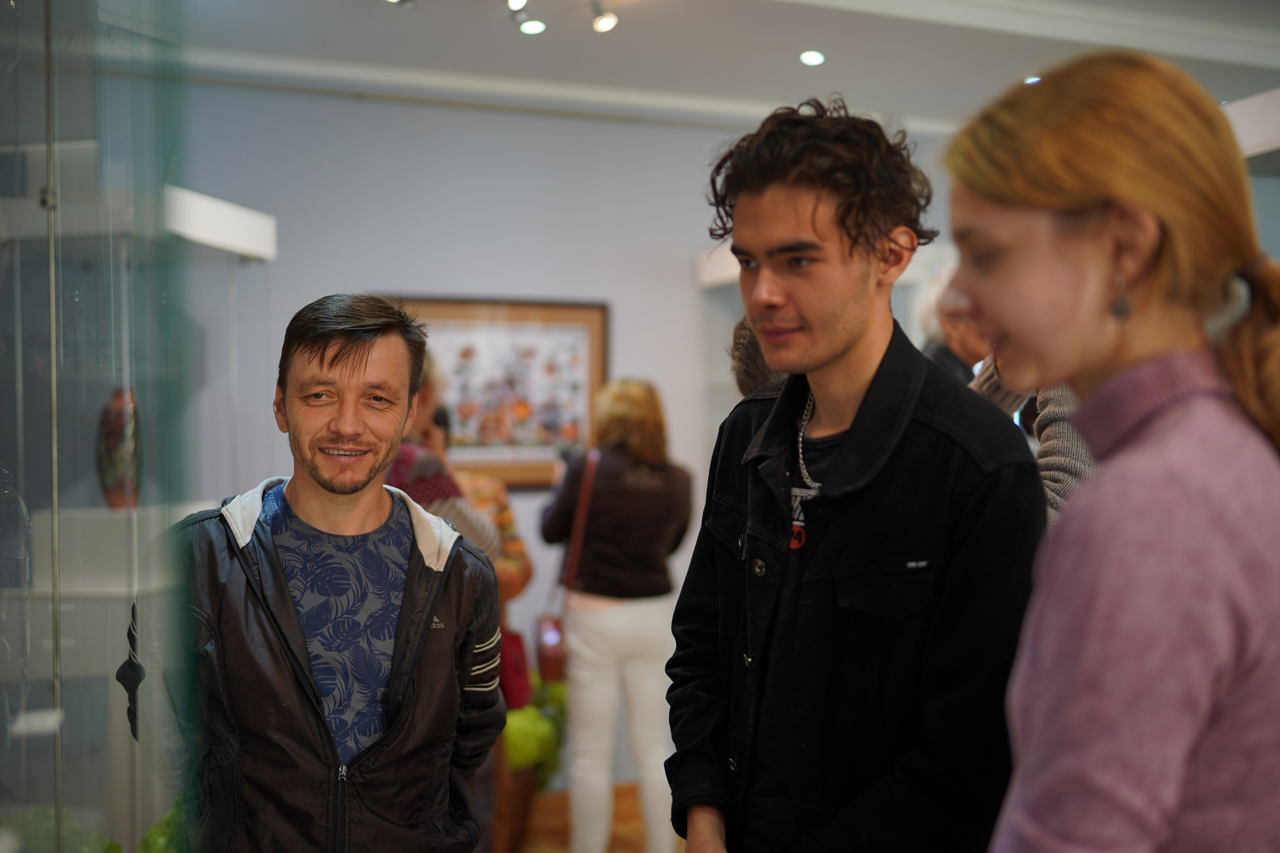 Exhibition by Alexander Tsaregorodtsev and Marnarita Podgornaya — Выставка Александра Царегородцева и Марнариты Подгорной