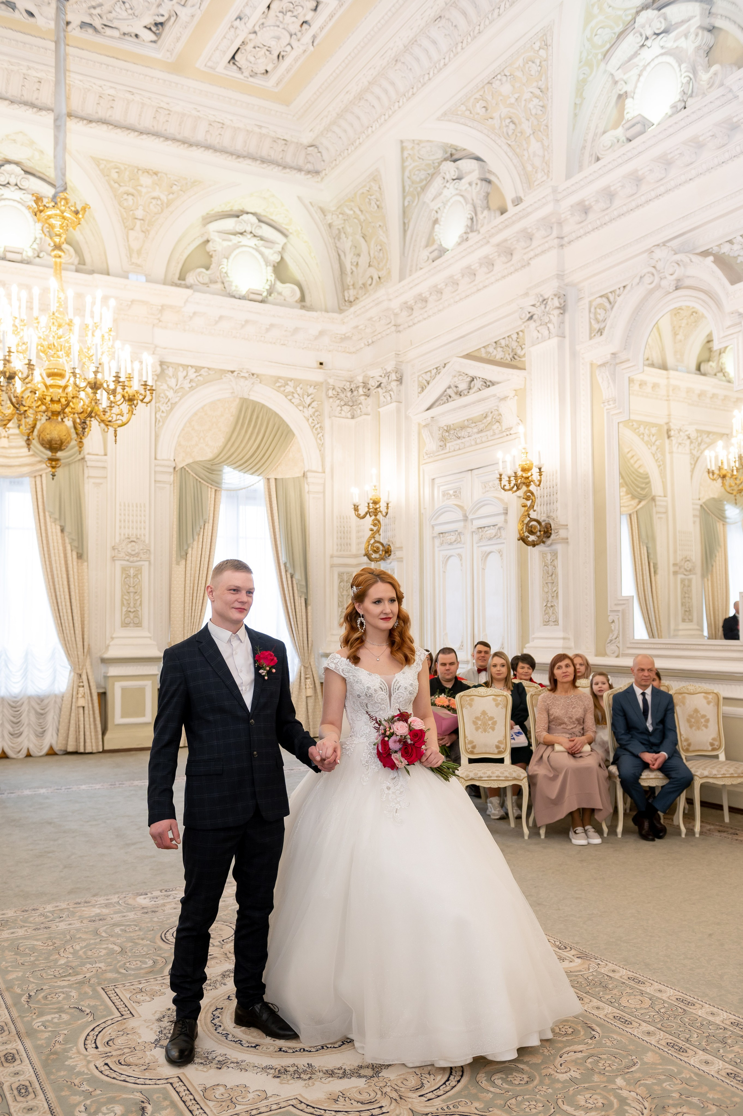 Екатерина и Алексей (свадебная фотосессия в Эрмитаже и Первом Дворце Бракосочетания на Английской набережной 28). Портретный, семейный и свадебный фотограф в Санкт-Петербурге и в Пушкине Ширяев Денис