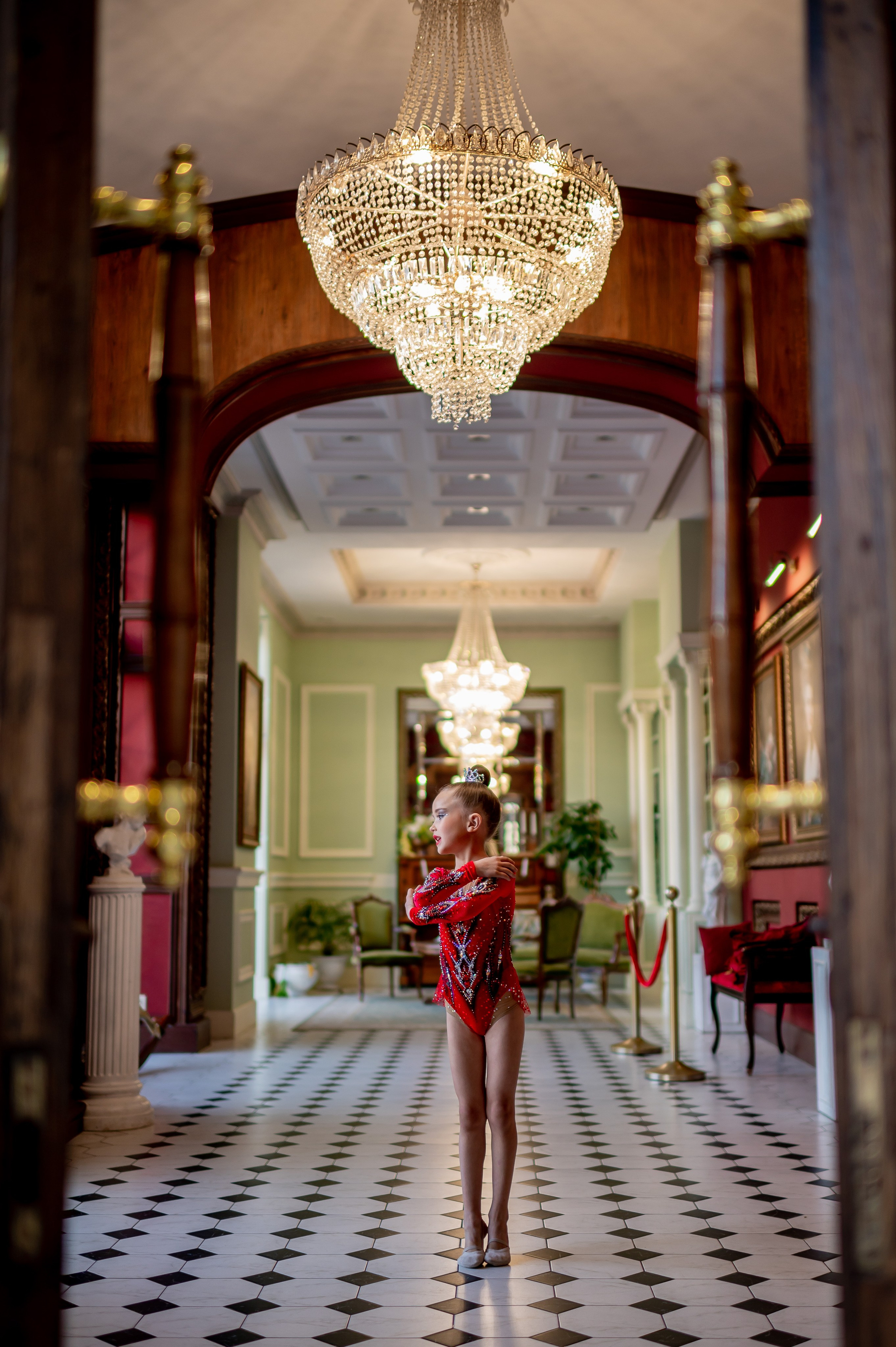 Фотосессия для юной гимнастки. Портретный, семейный и свадебный фотограф в Санкт-Петербурге и в Москве Ширяев Денис