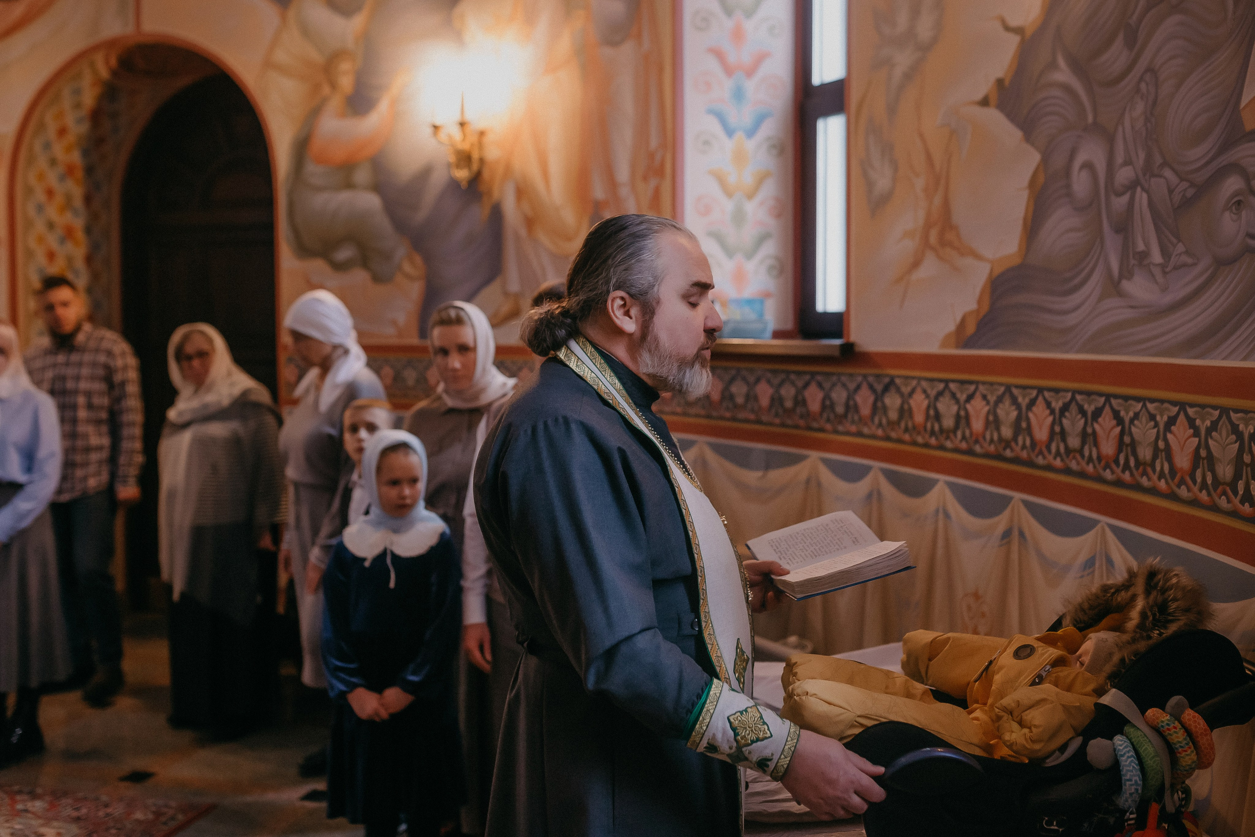Крещение Владимира. Храм Георгия Победоносца. Семейный фотограф в Сургуте