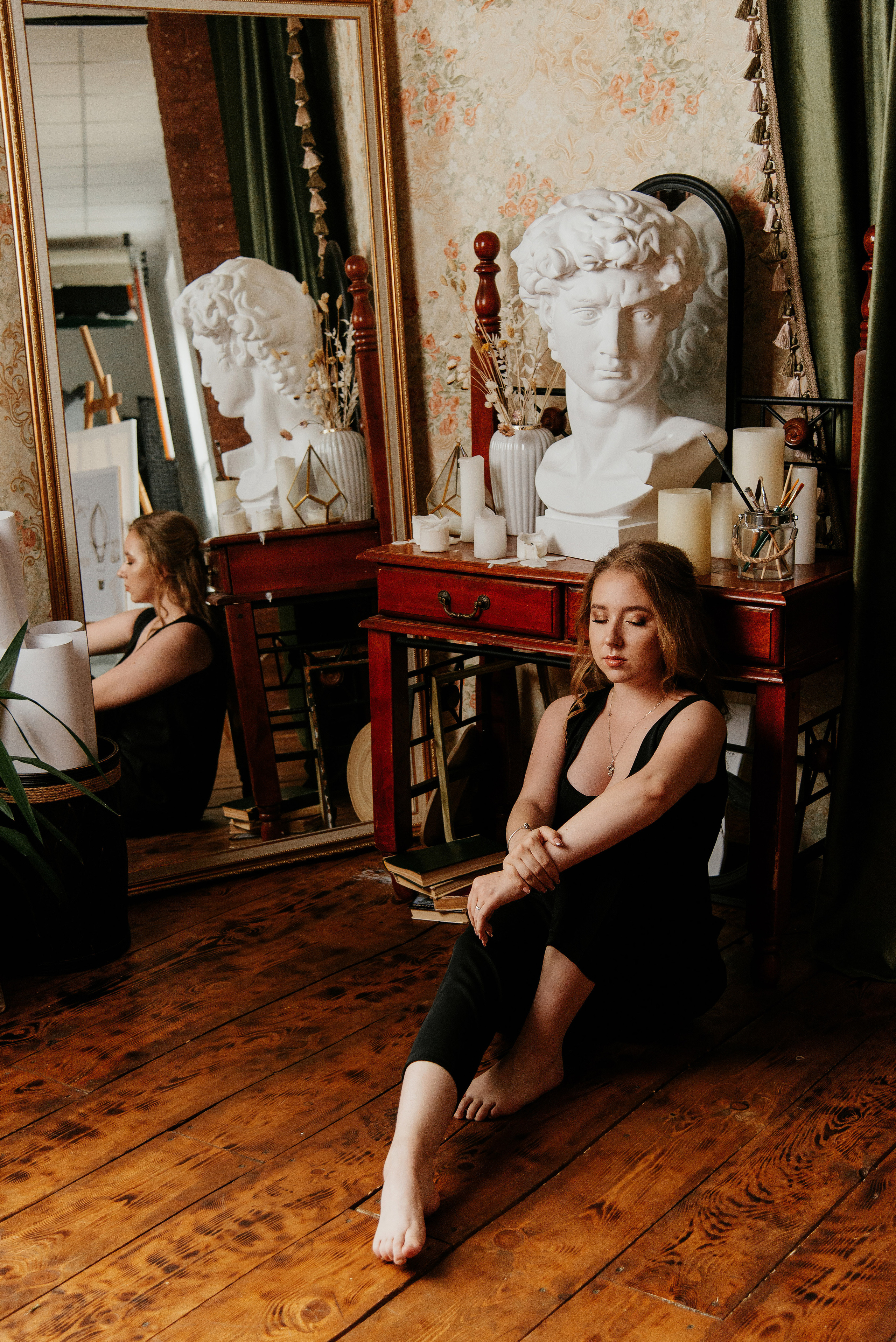 Съемка для экзаменационной работы стилиста. Свадебный фотограф Караганда