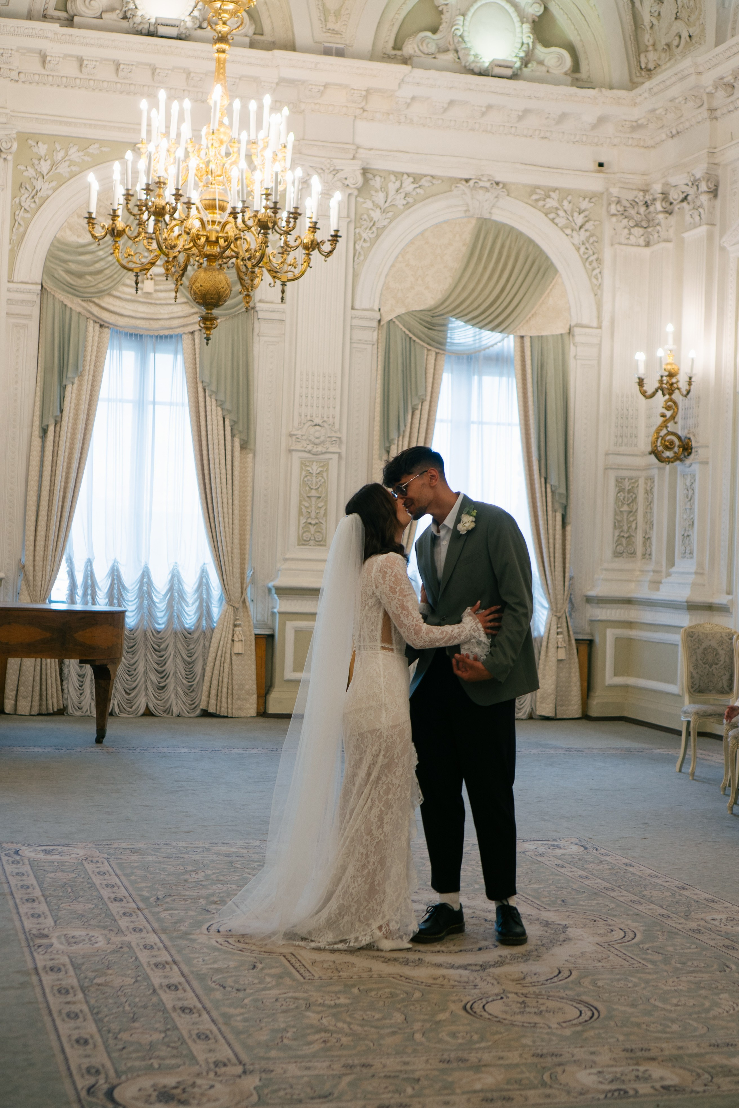 СВАДЕБНАЯ СЬЕМКА В ПЕРВОМ ДВОРЦЕ БРАКОСОЧЕТАНИЯ. Профессиональный фотограф, Санкт-Петербург — Виктория Богомолова