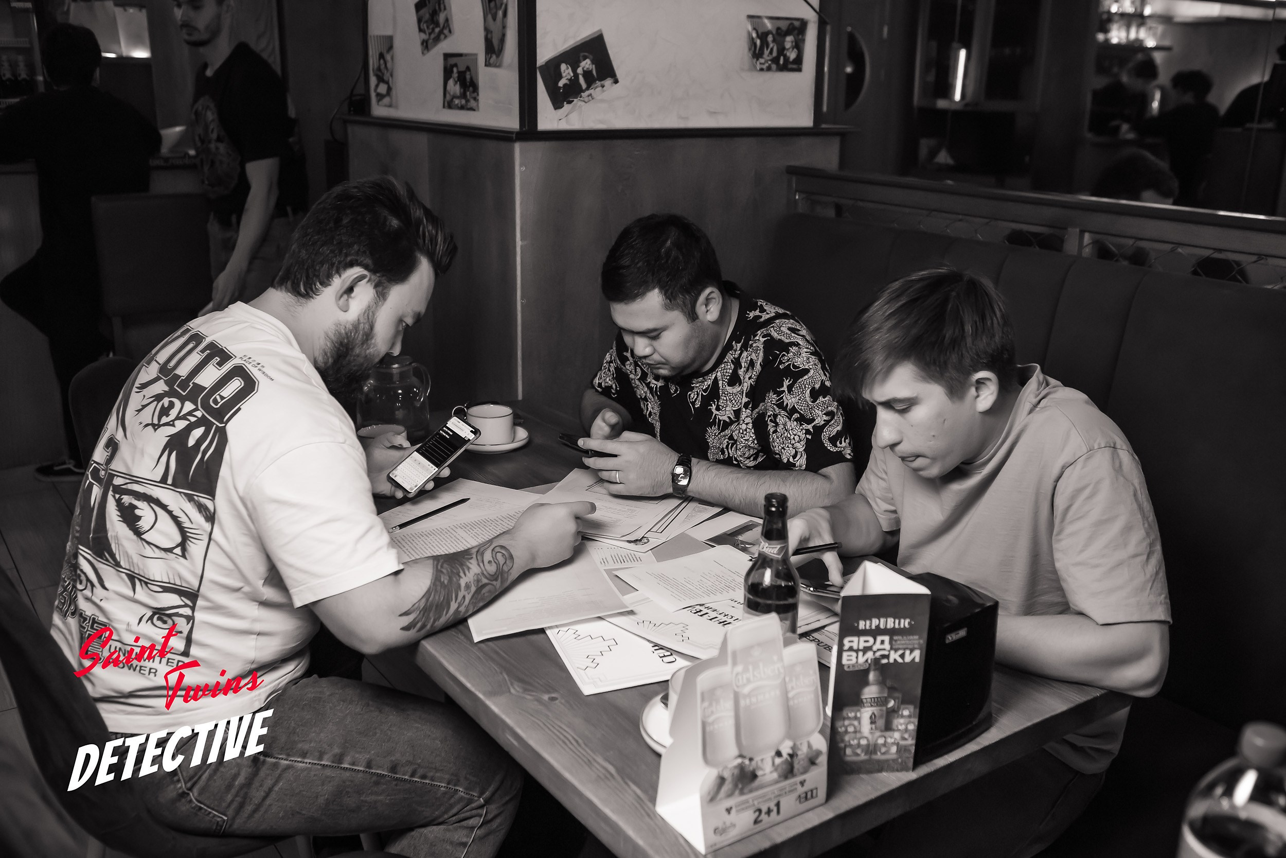 Saint Twins Detective. Кипятком Павлодар