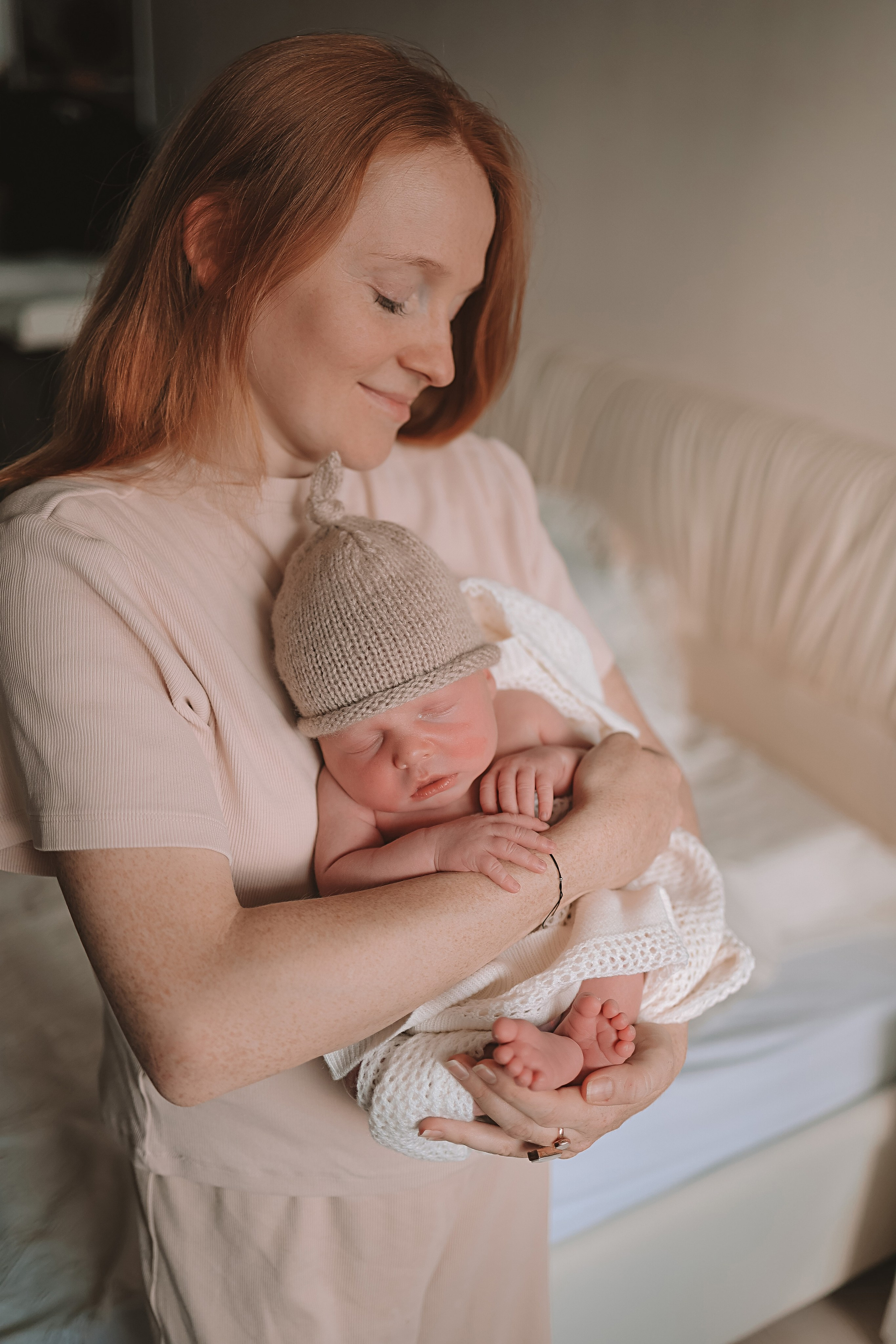 Ефим, 2 недели. Семейный фотограф Тюмень, фотограф на роды Салмина Мария