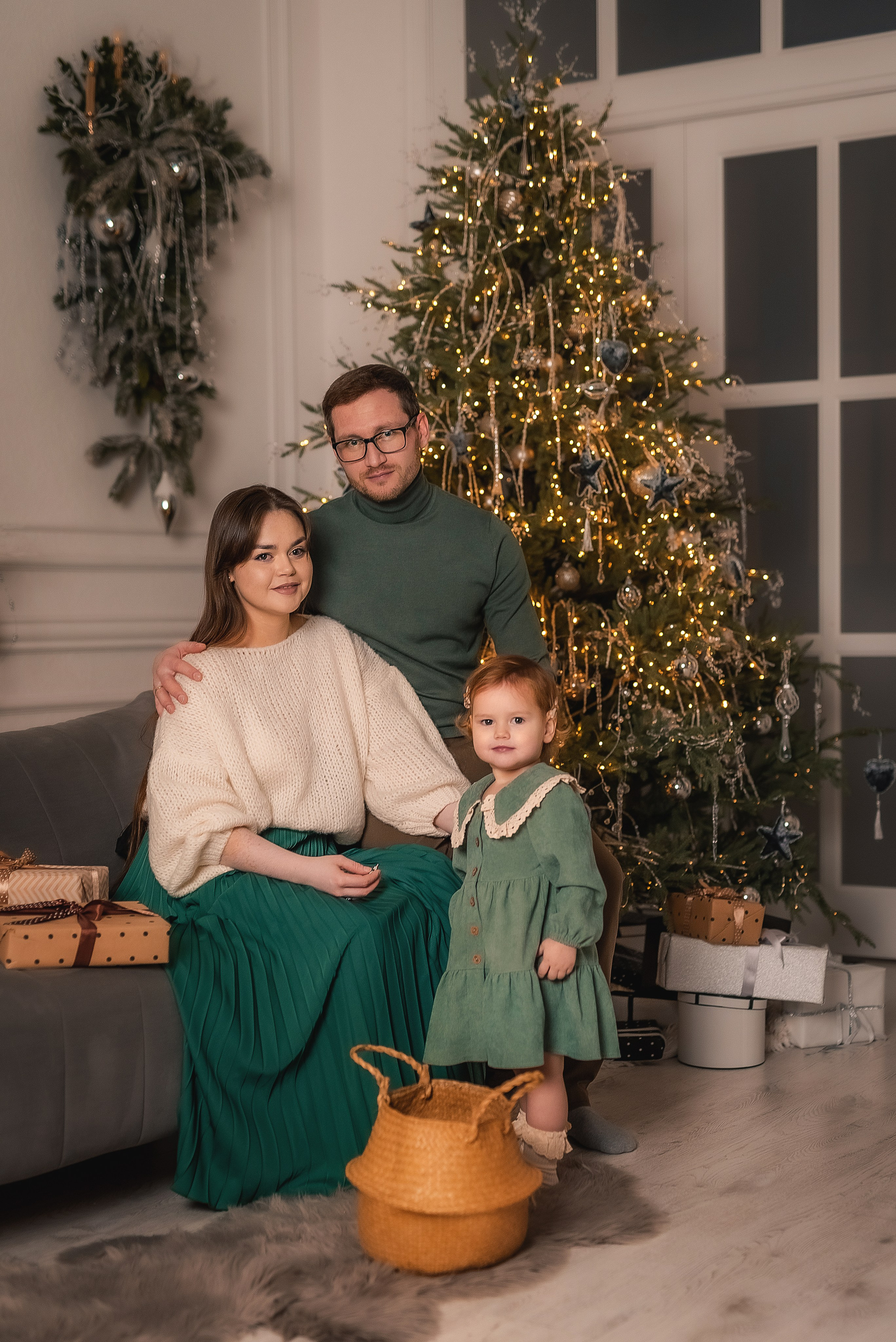 Новогодняя фотосессия для Юлии. Семейный, детский фотограф в Воронеже Анна Никитина