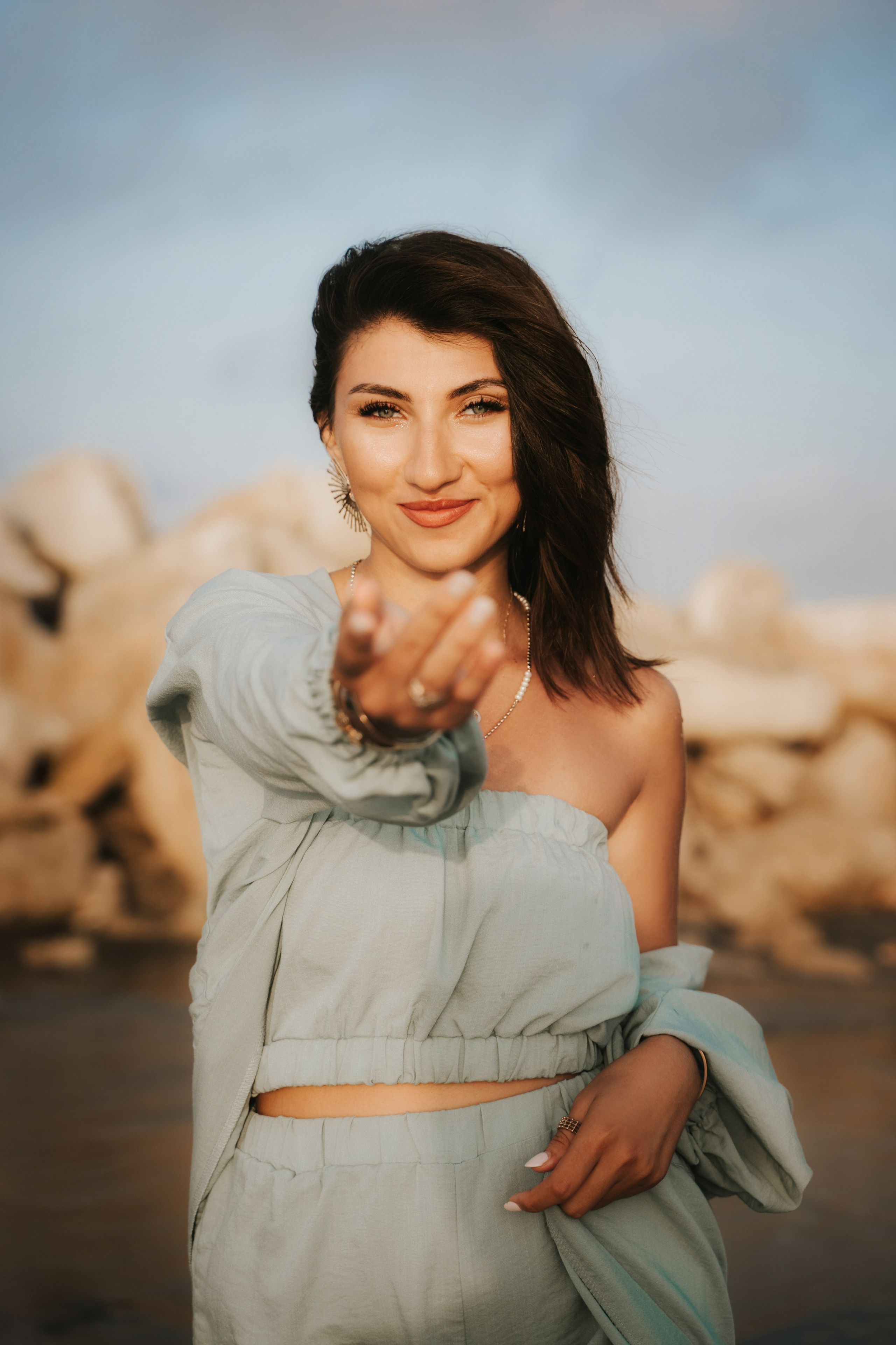 Море, скалы, закат и ты. Детский и семейный фотограф Ташкент Наталья Кривенко