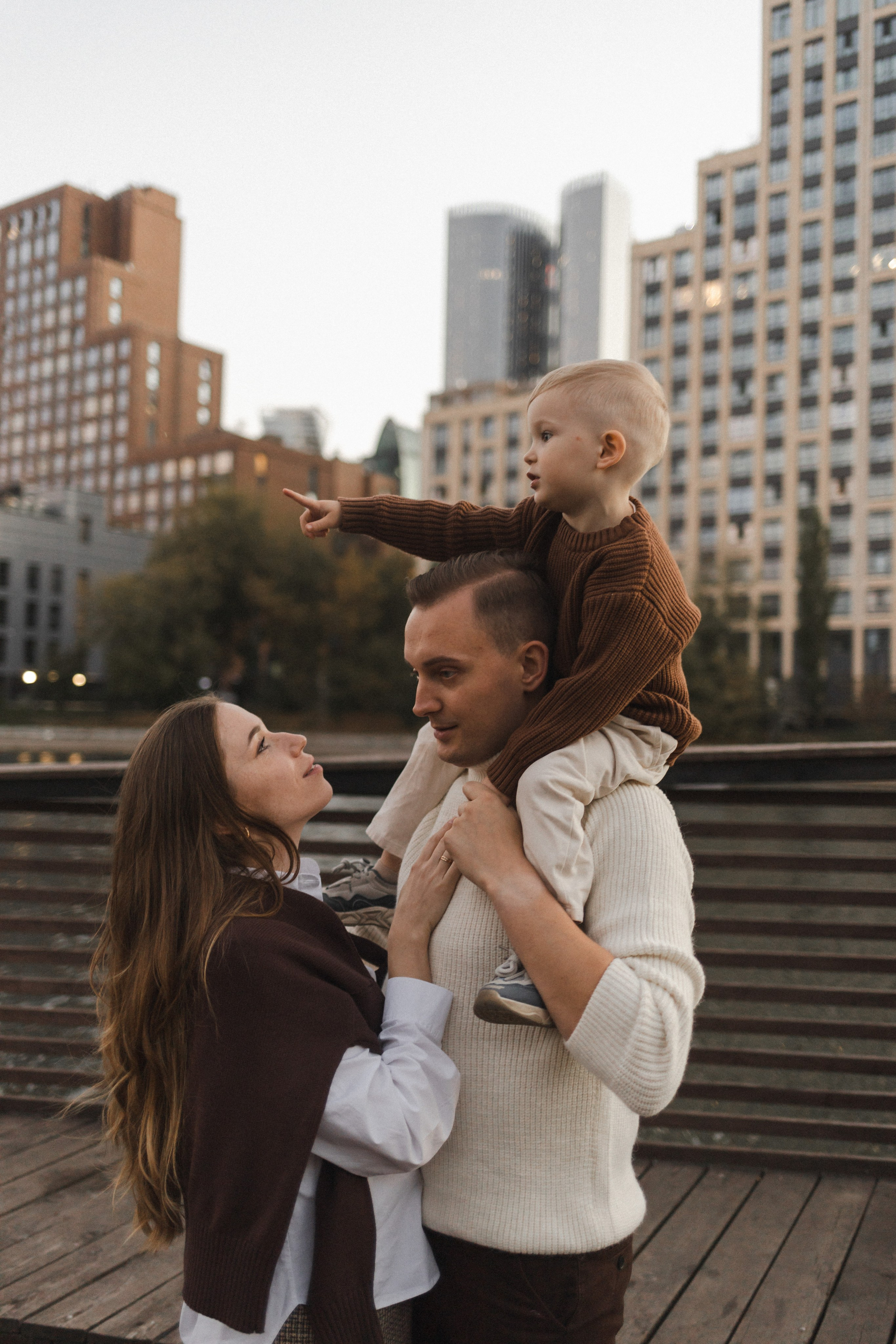 Илья, Марина и Максим. Семейный фотограф в Москве