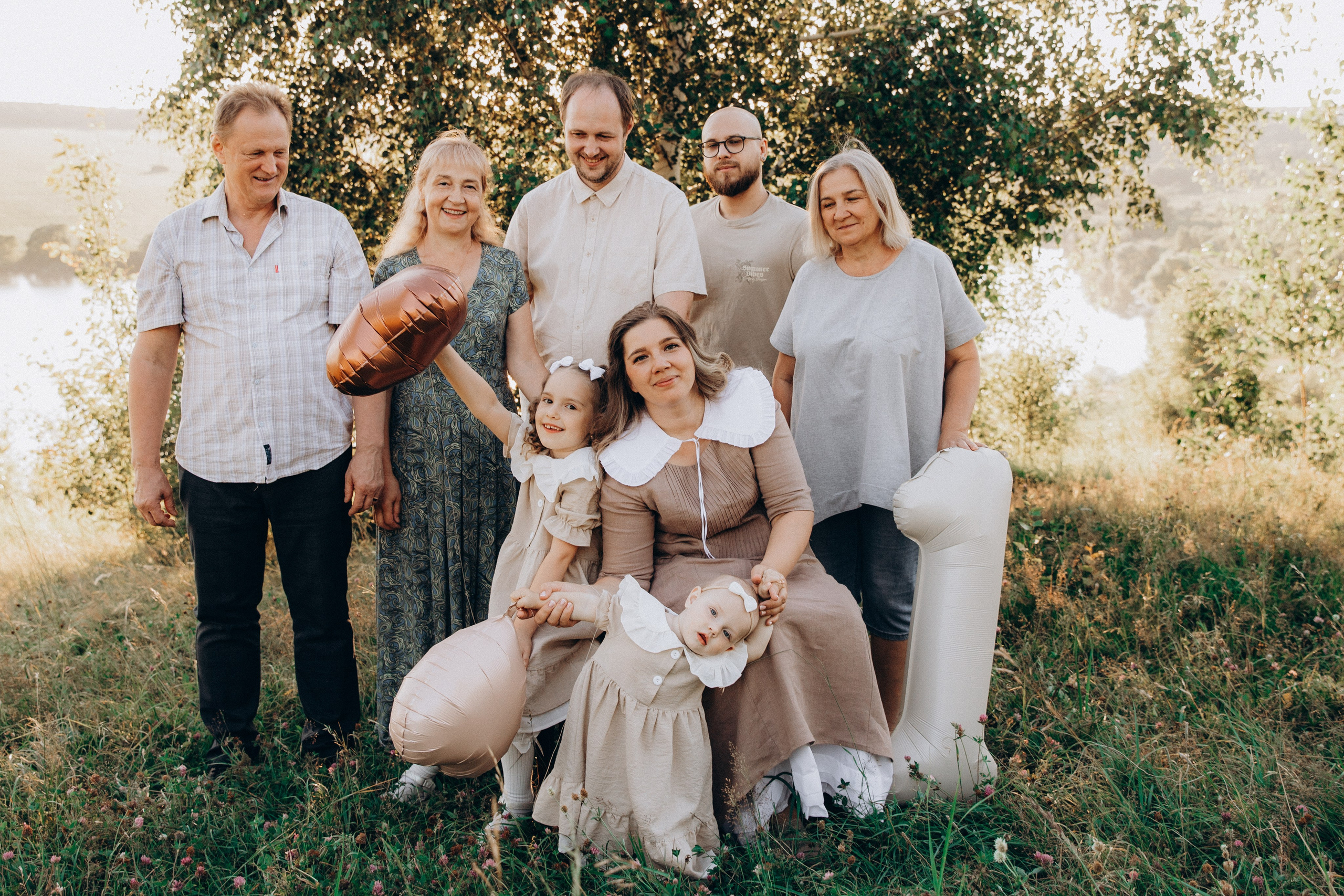 Летний вечер с семьей. Семейный фотограф документалист в Пензе Лопатинская Татья