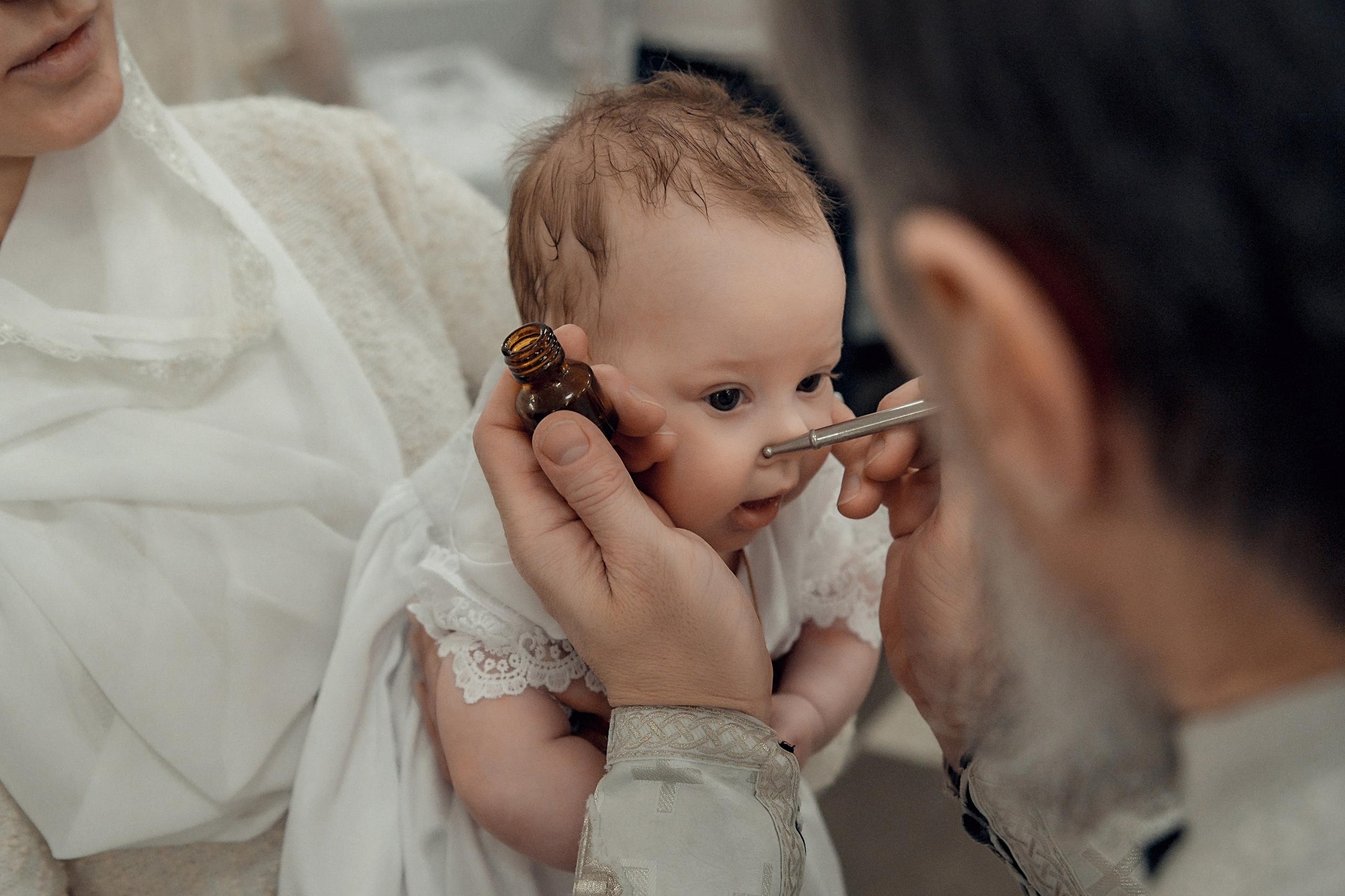 Таинство Крещения Натальи, Собор Александра Невского г. Волгоград. Церковный, семейный и репортажный фотограф Волгоград, Волжский