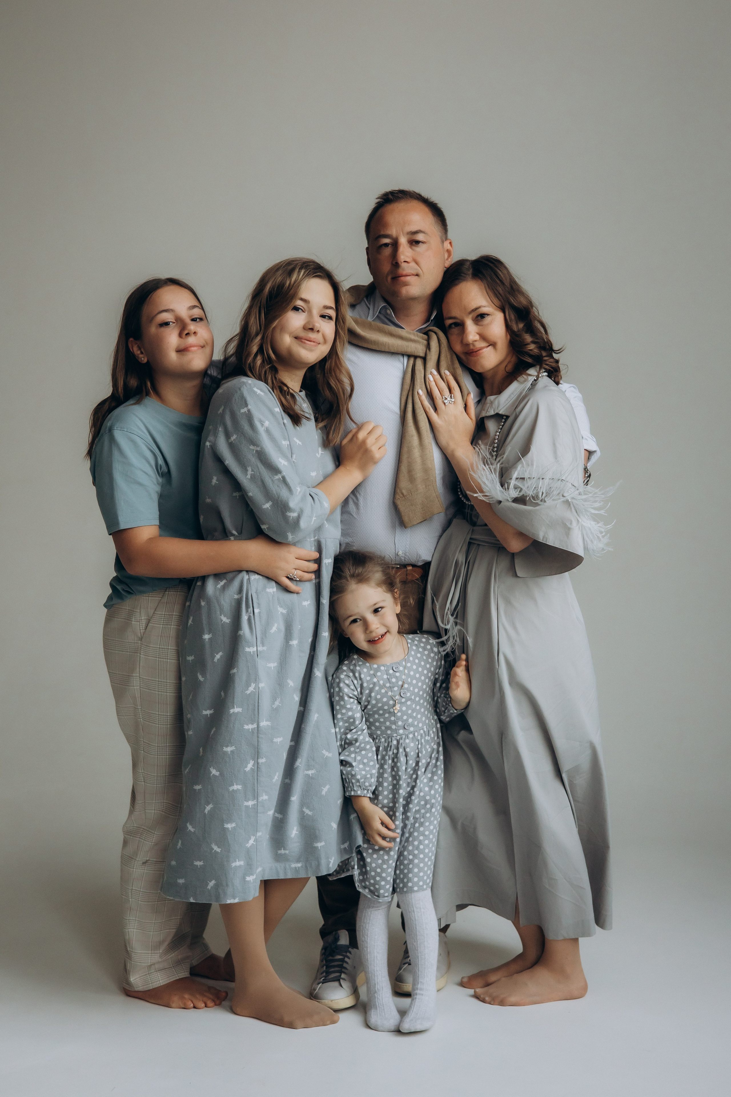 Большая семья. Семейный фотограф Москва Юлиана Фетисова