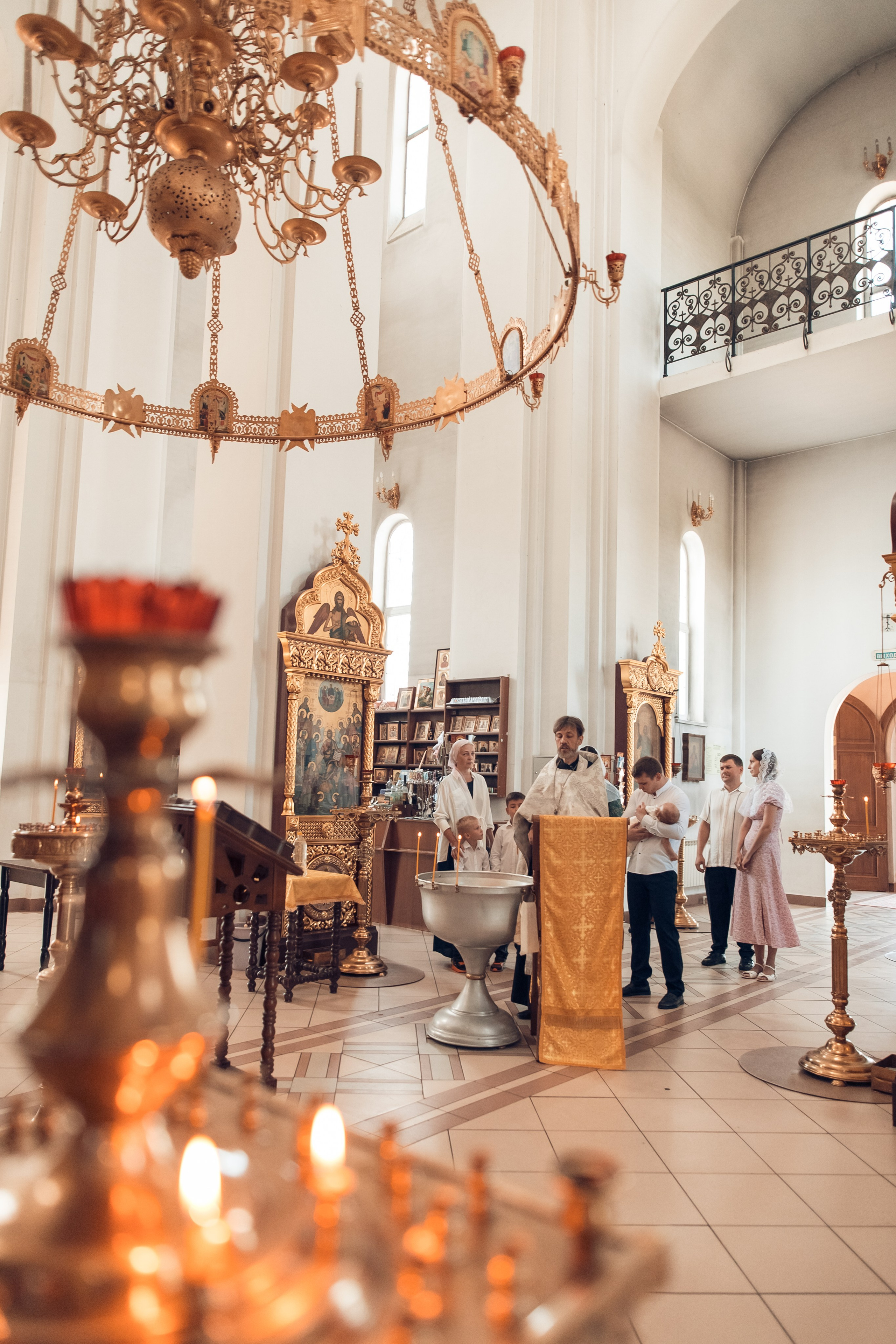 Таинство Крещения Амелии. Храм Георгия Победоносца. Главная