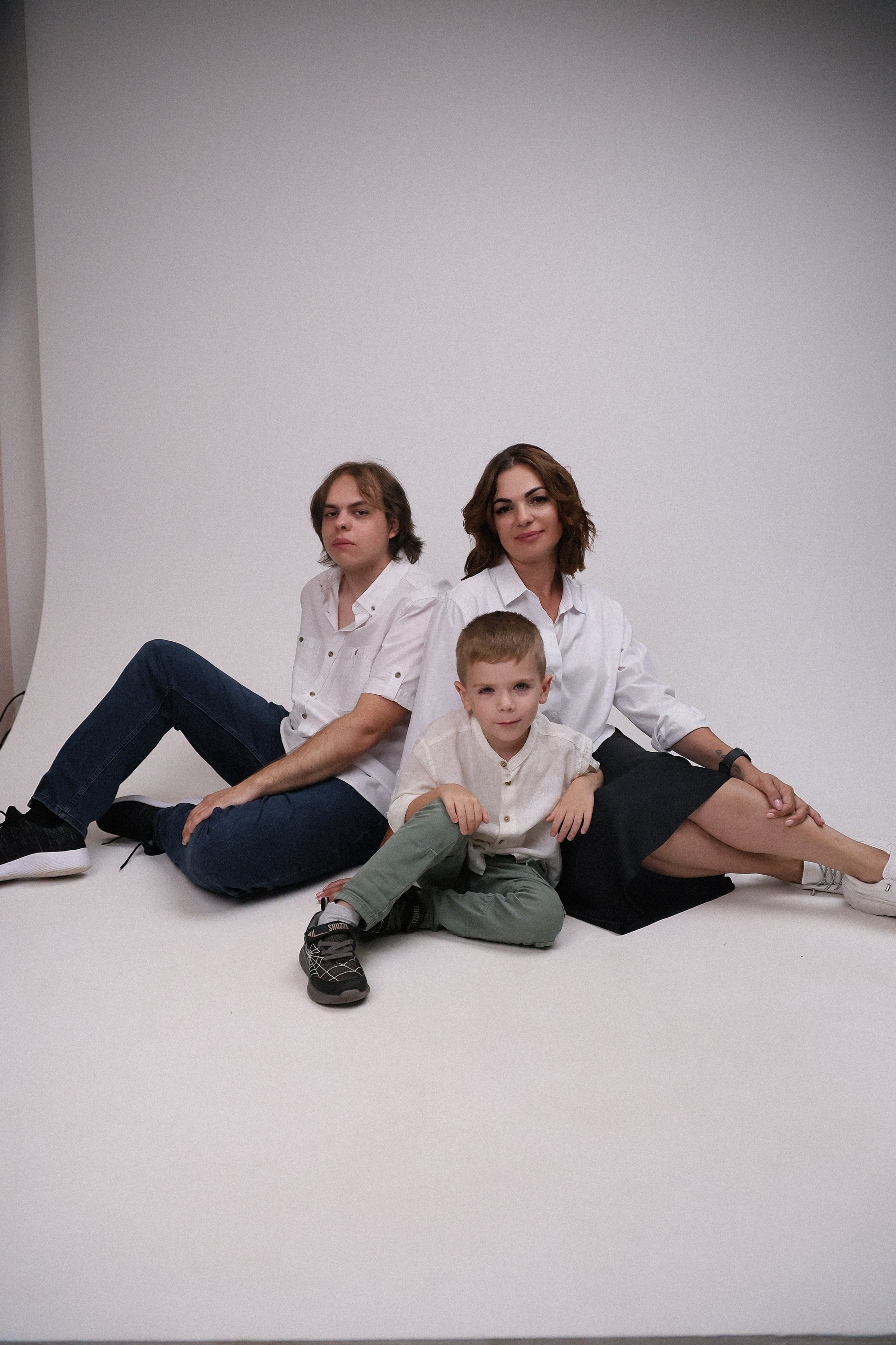 Надежда с сыновьями. Олеся Шатохина Фотограф Солнечногорск Зеленоград Клин Фотосессия