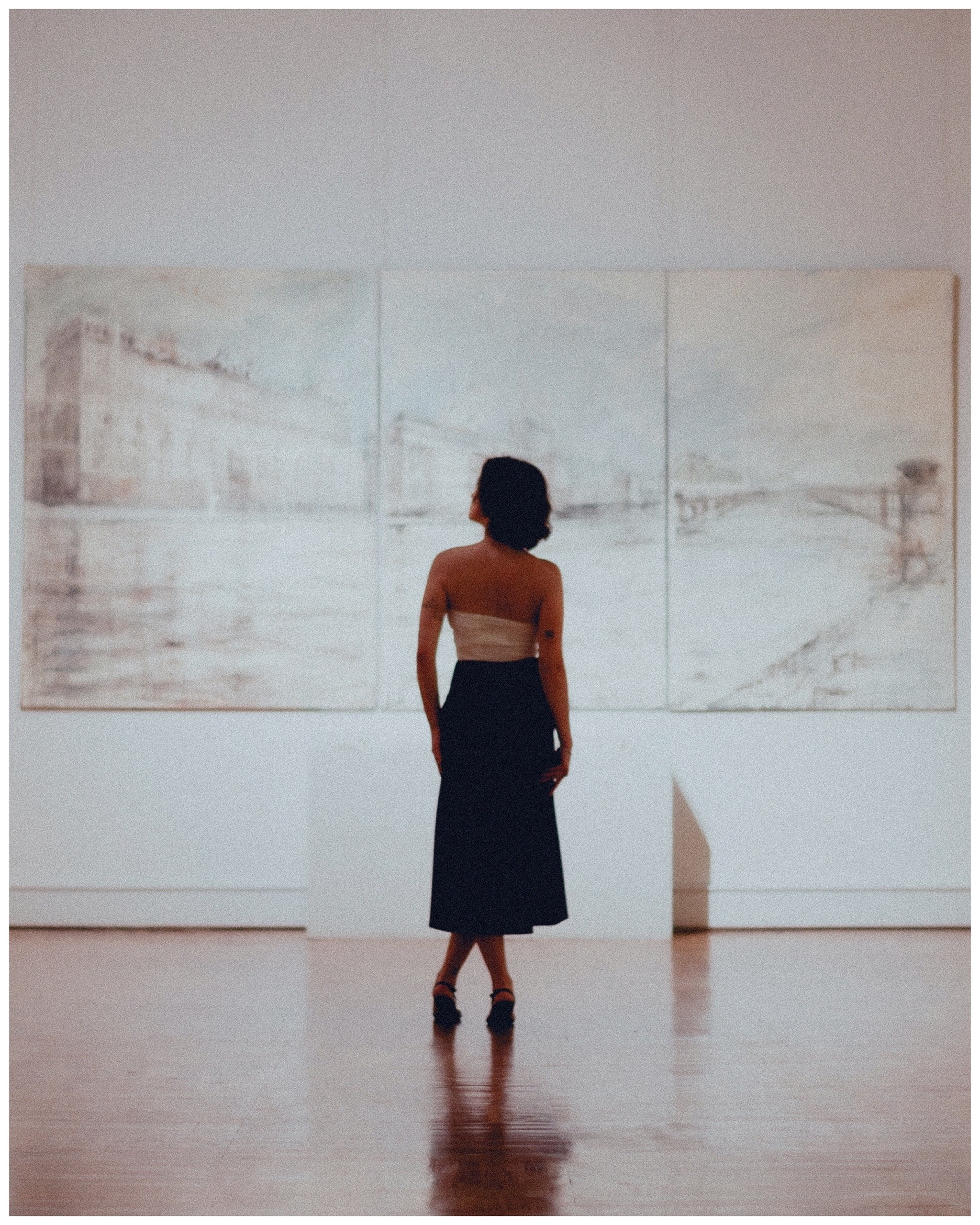 Съемка в Третьяковской галерее, Новая Третьяковка