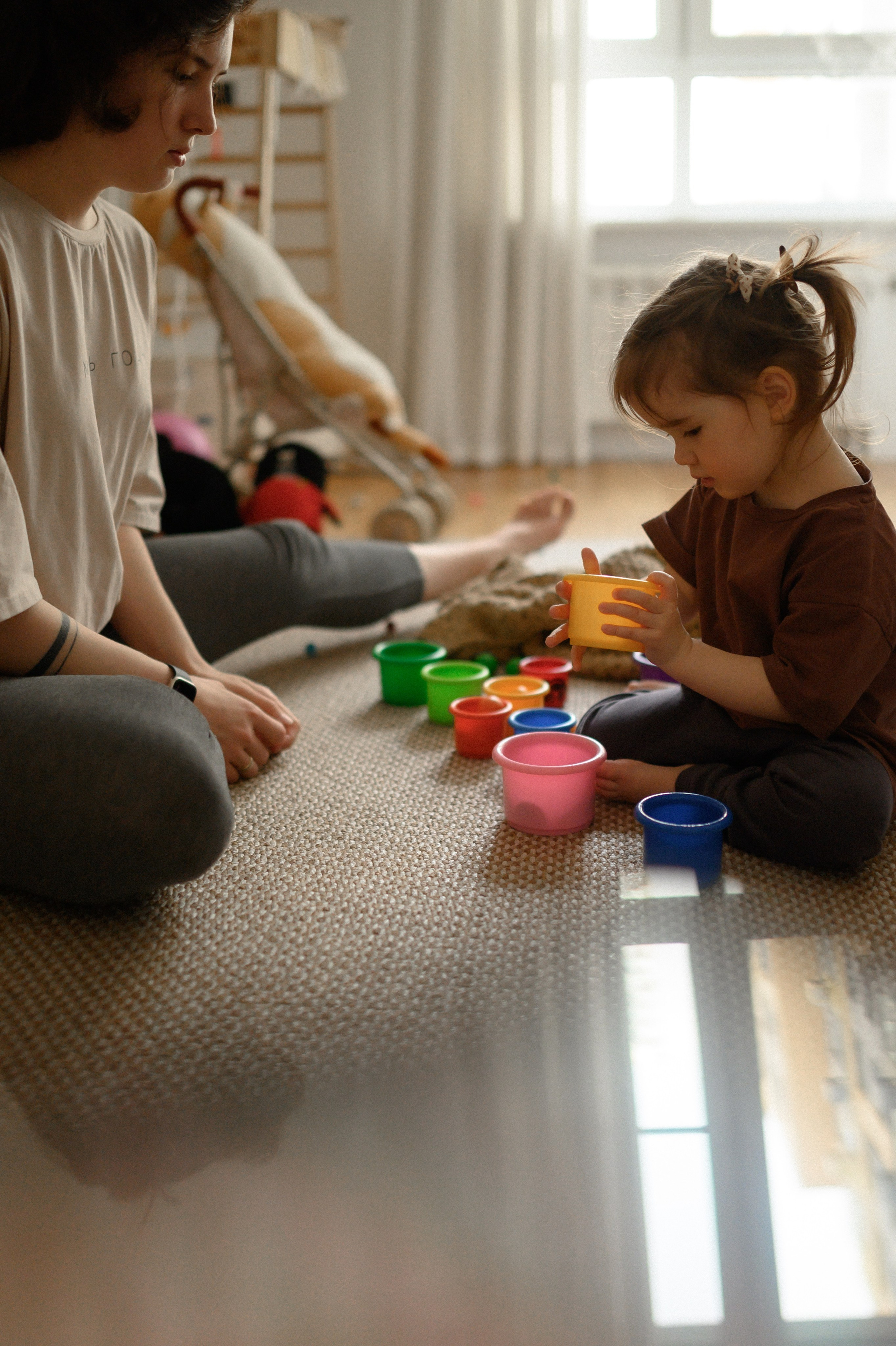 Руслан, Марта и Кира дома. Семейный и свадебный lifestyle-фотограф в Москве Мария Петрова