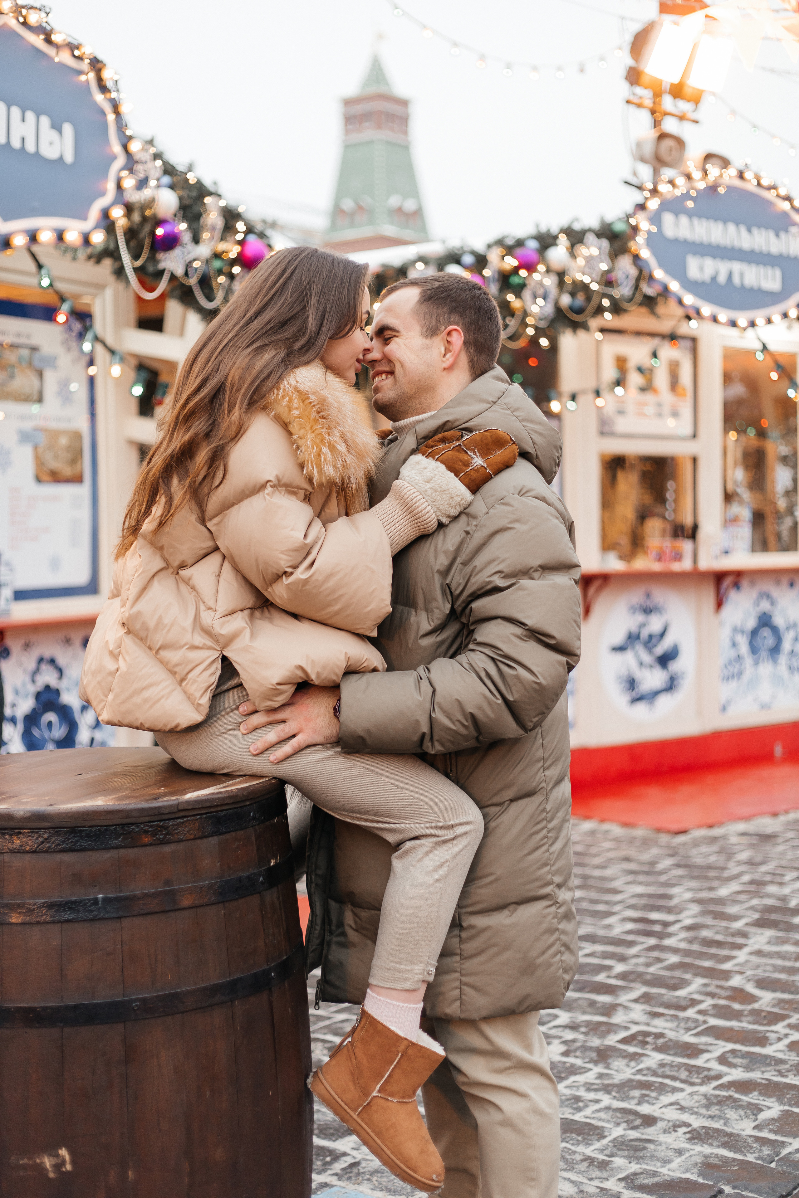 Денис & Ксения ГУМ ярмарка. Свадебный и семейный фотограф Москва