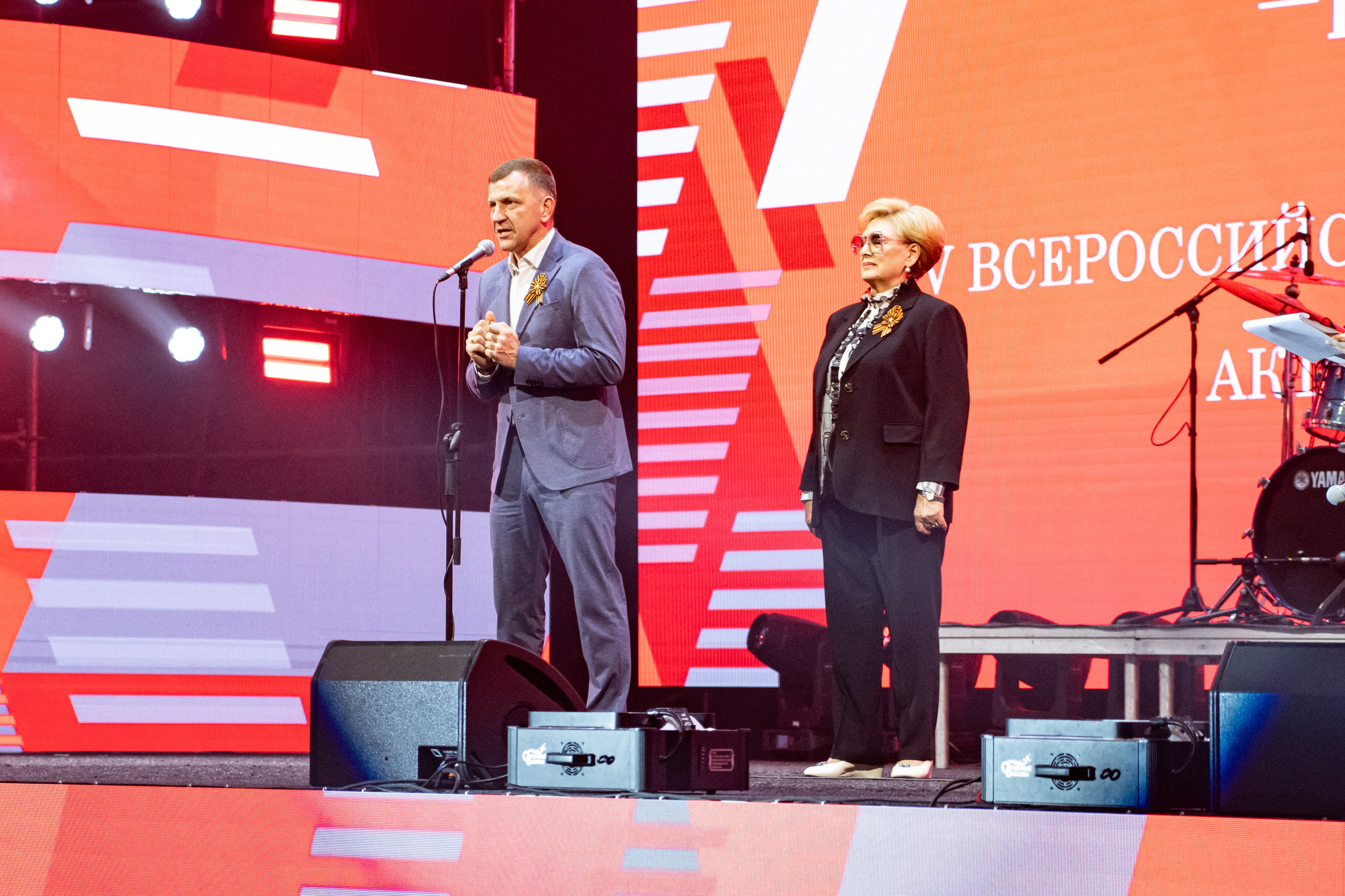 Линейка закрытия Всероссийского форума активистов движения «Пост № 1» & MONA / @ДС Олимп / Краснодар. Концертный фотограф в Краснодаре