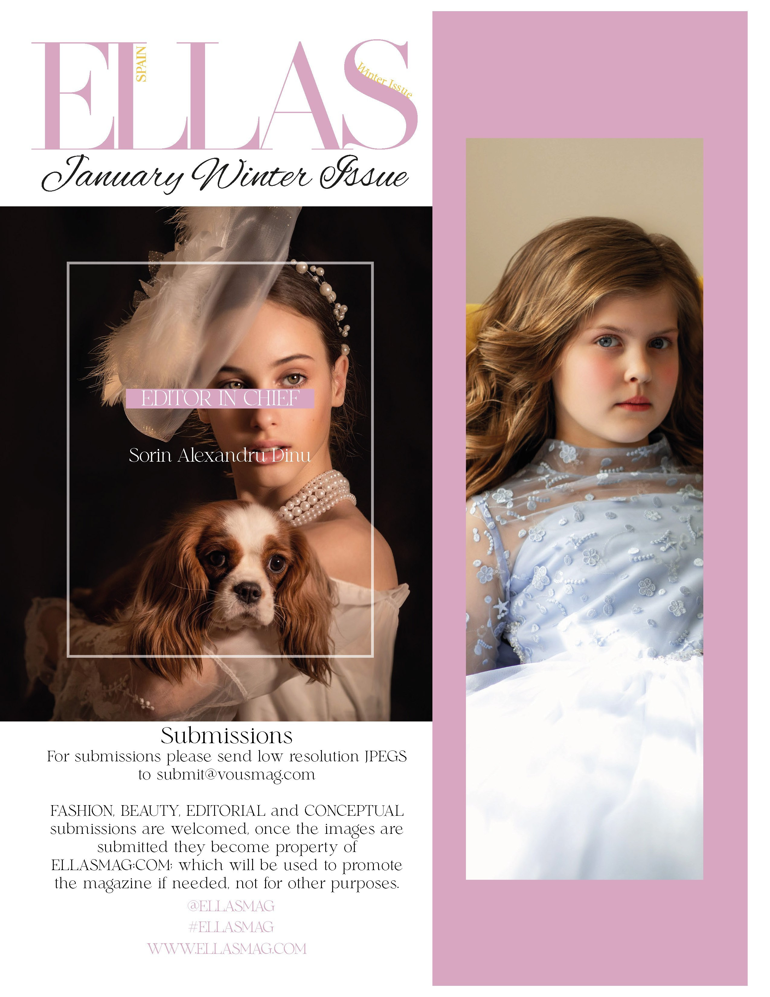 Publishing in the magazines. Family, Children and Business photographer in Belgium