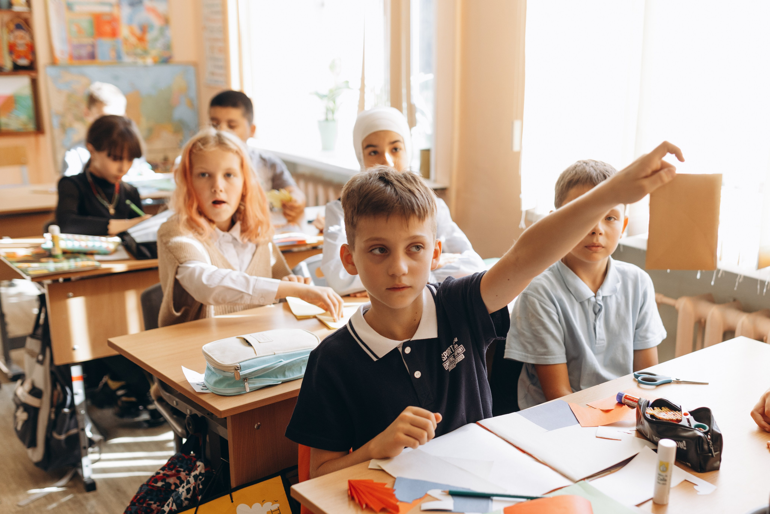 Школьная фотосессия. Фотограф Людмила Оюн