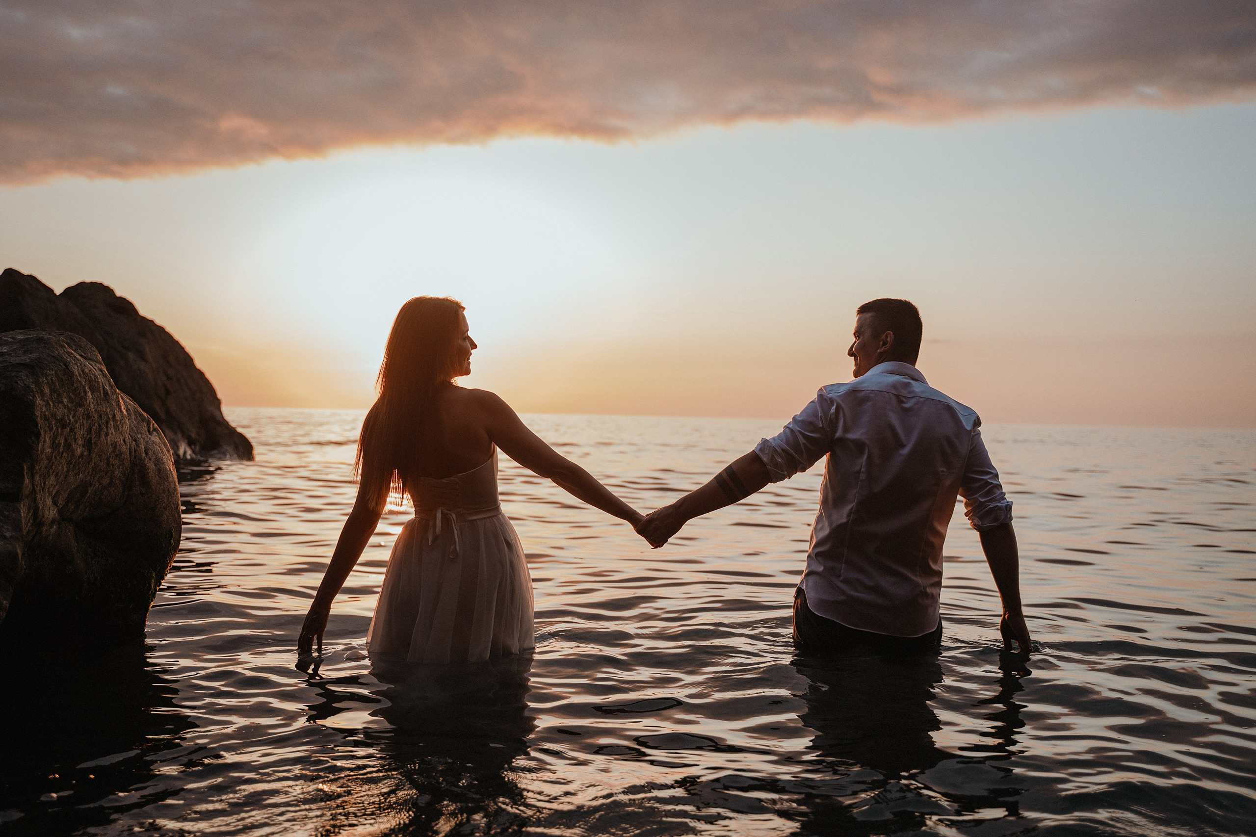 Alex & Nadya 🖤 Wedding photo session in Batumi. Photographer Sergey Otkrytyi in Batumi & Tbilisi
