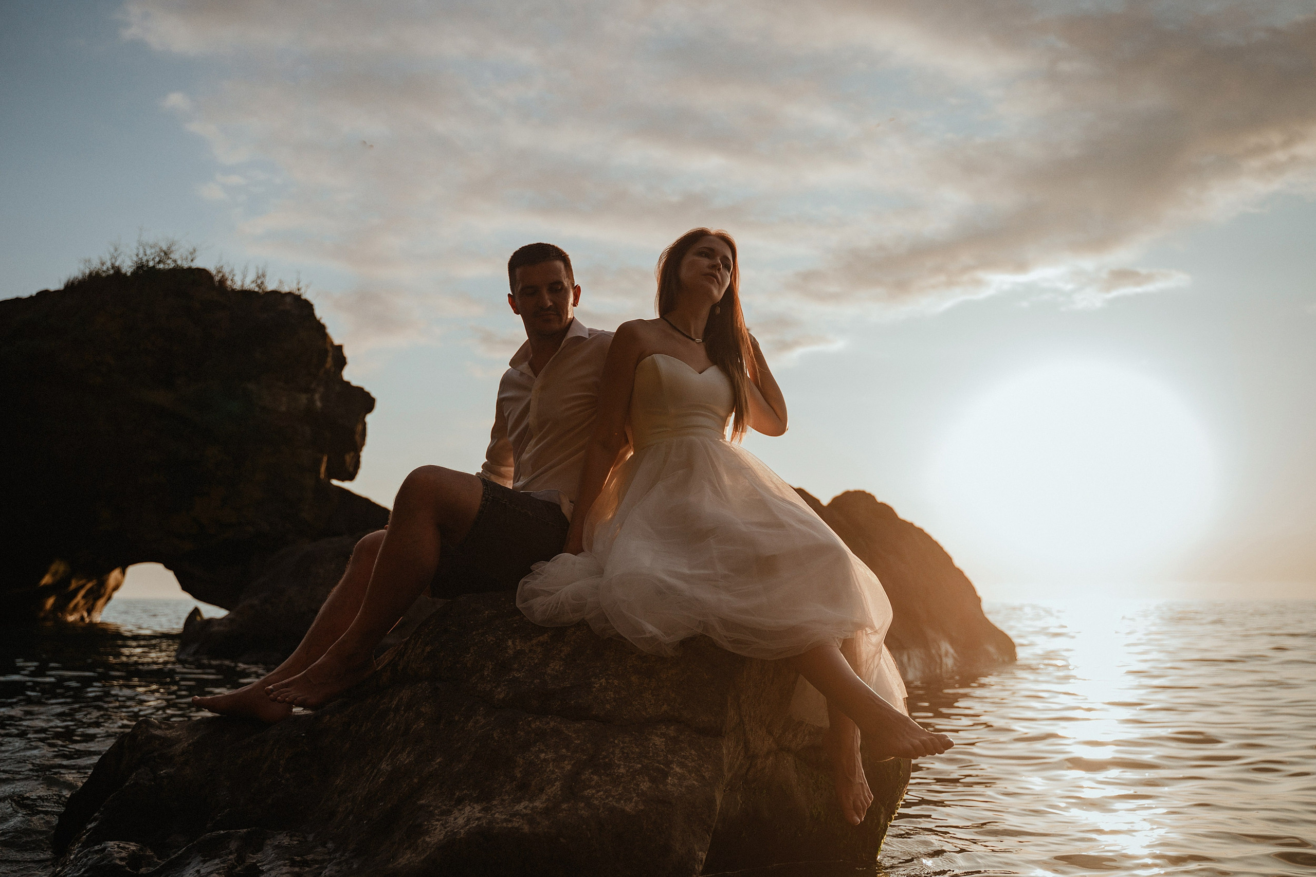 Alex & Nadya 🖤 Wedding photo session in Batumi. Photographer Sergey Otkrytyi in Batumi & Tbilisi