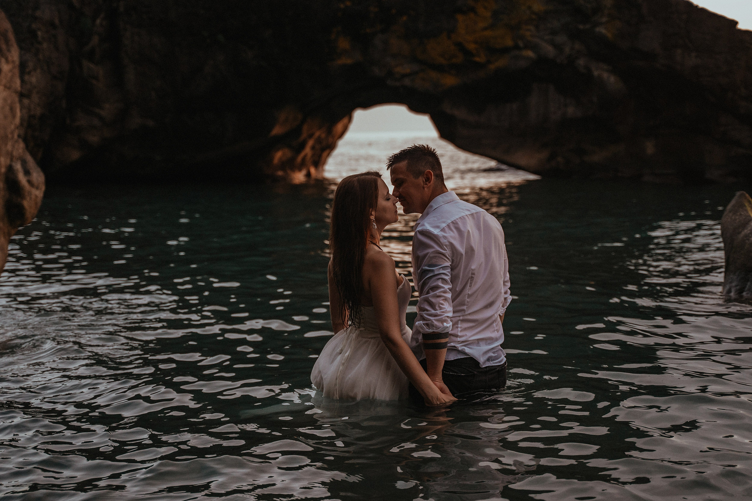 Alex & Nadya 🖤 Wedding photo session in Batumi. Photographer Sergey Otkrytyi in Batumi & Tbilisi