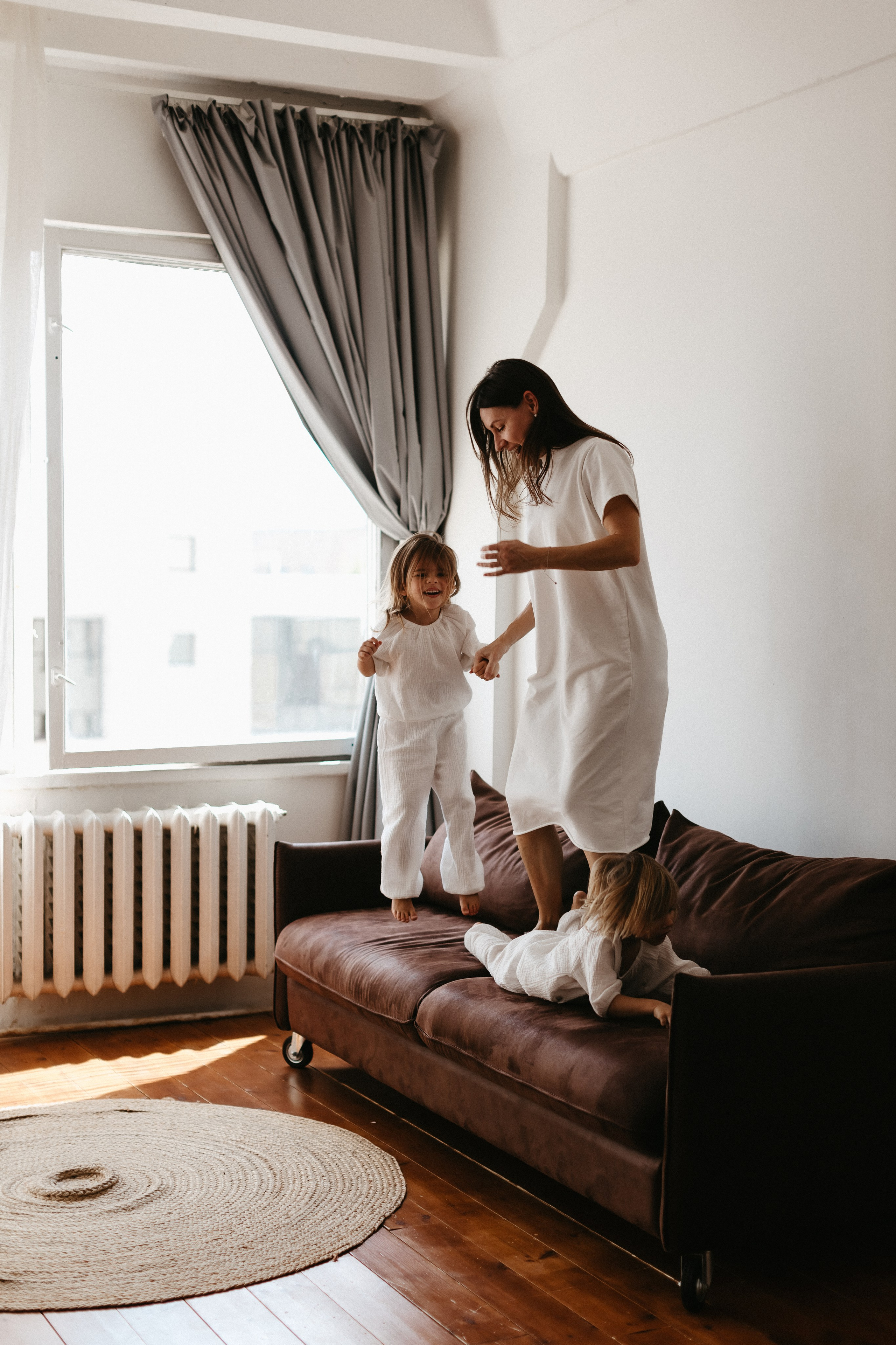 Мама и девочки. Евгения Пелипас