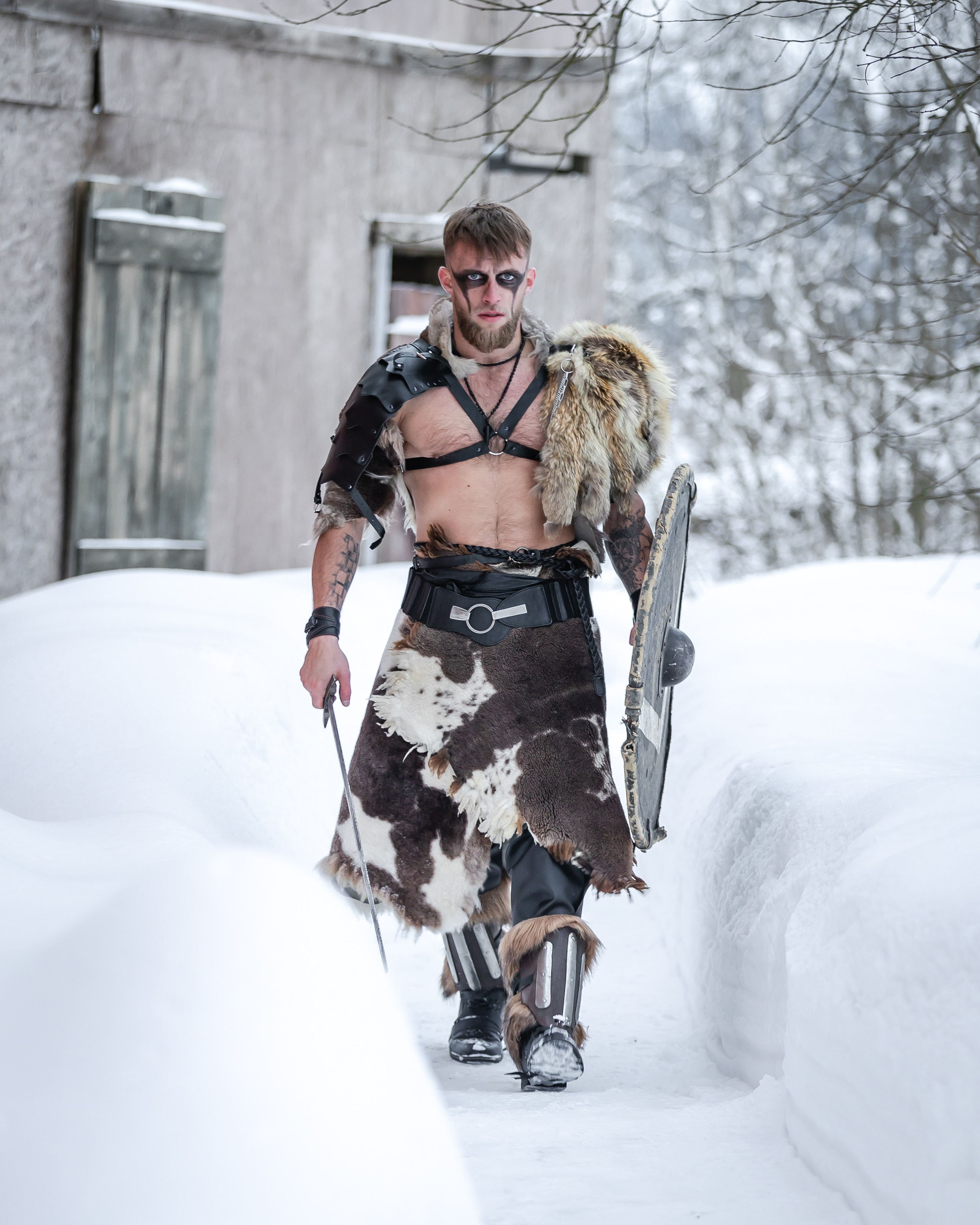 Викинг. Фотосессия в Середниково. Фотограф Владимир Охрименко