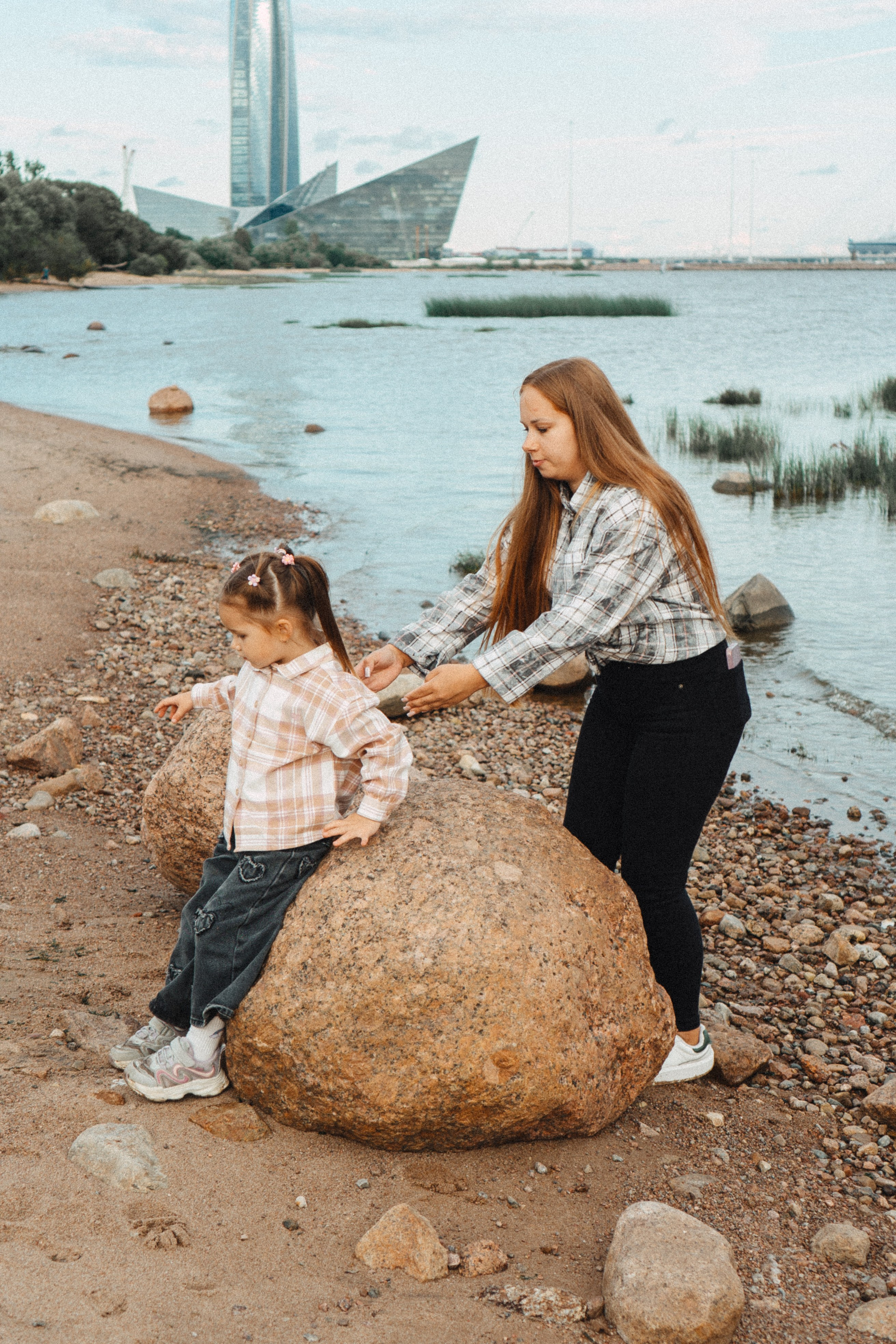 МАМА И ДОЧКА НА ФИНСКОМ ЗАЛИВЕ. Профессиональный фотограф, Санкт-Петербург — Виктория Богомолова