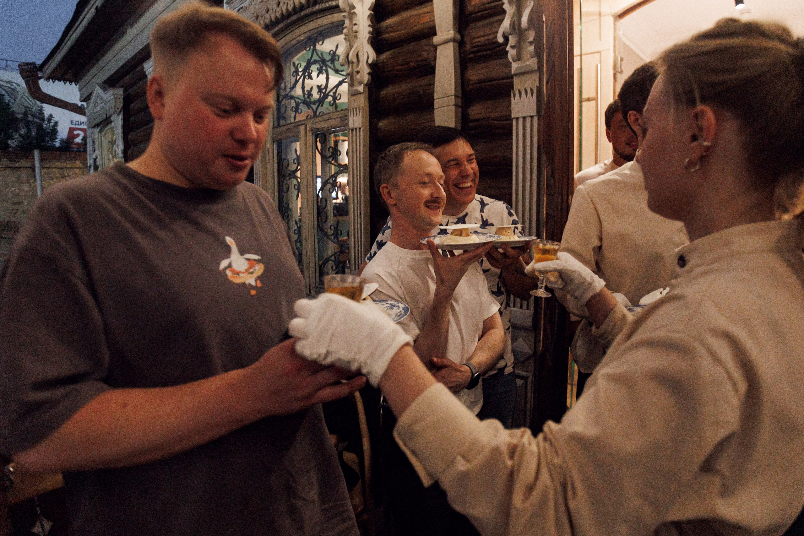 Гастроужин в ресторане Усадьба рябининых челябинск