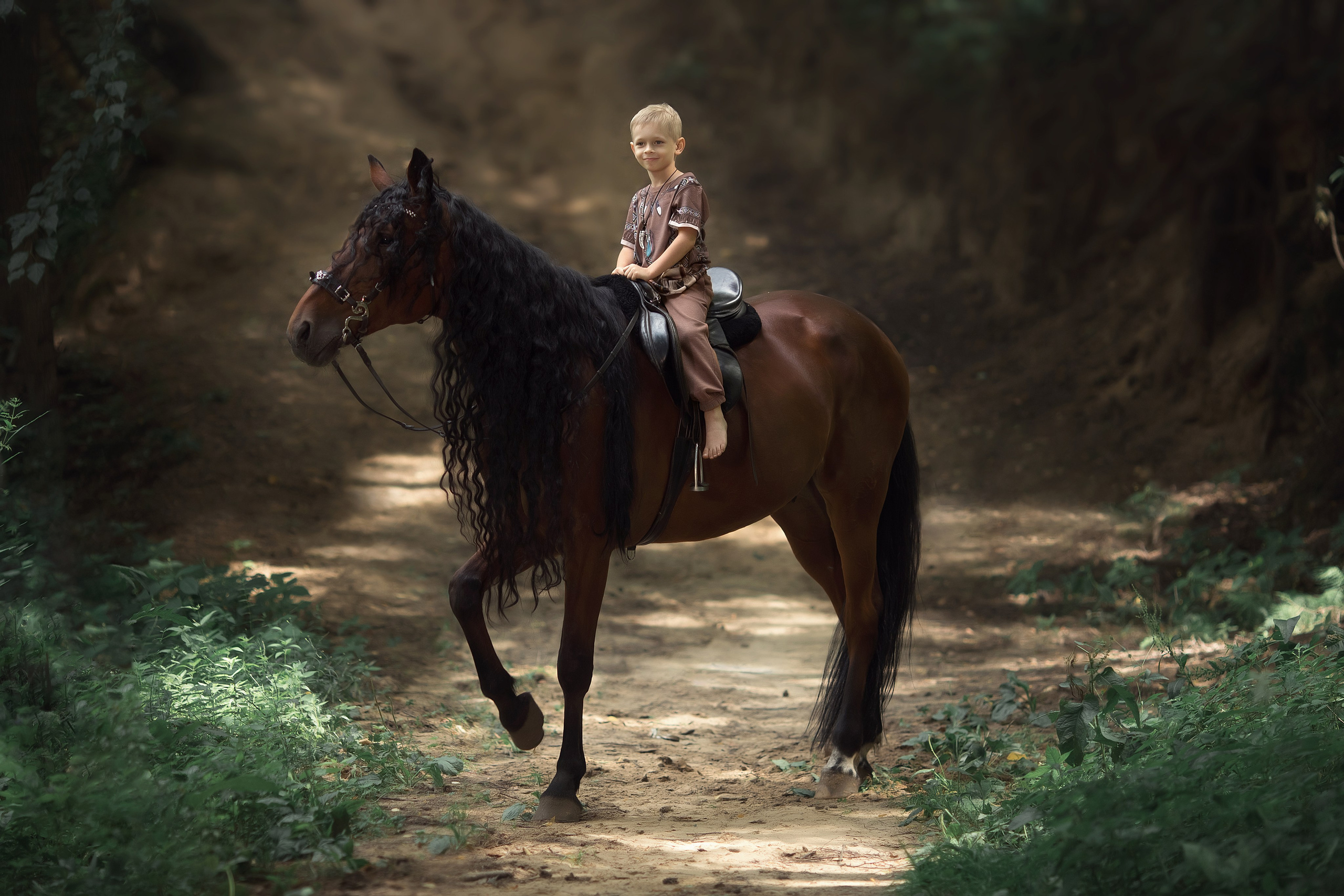 The chief’s daughter. Children’s and family photographer Ekaterina Ureva in Moscow