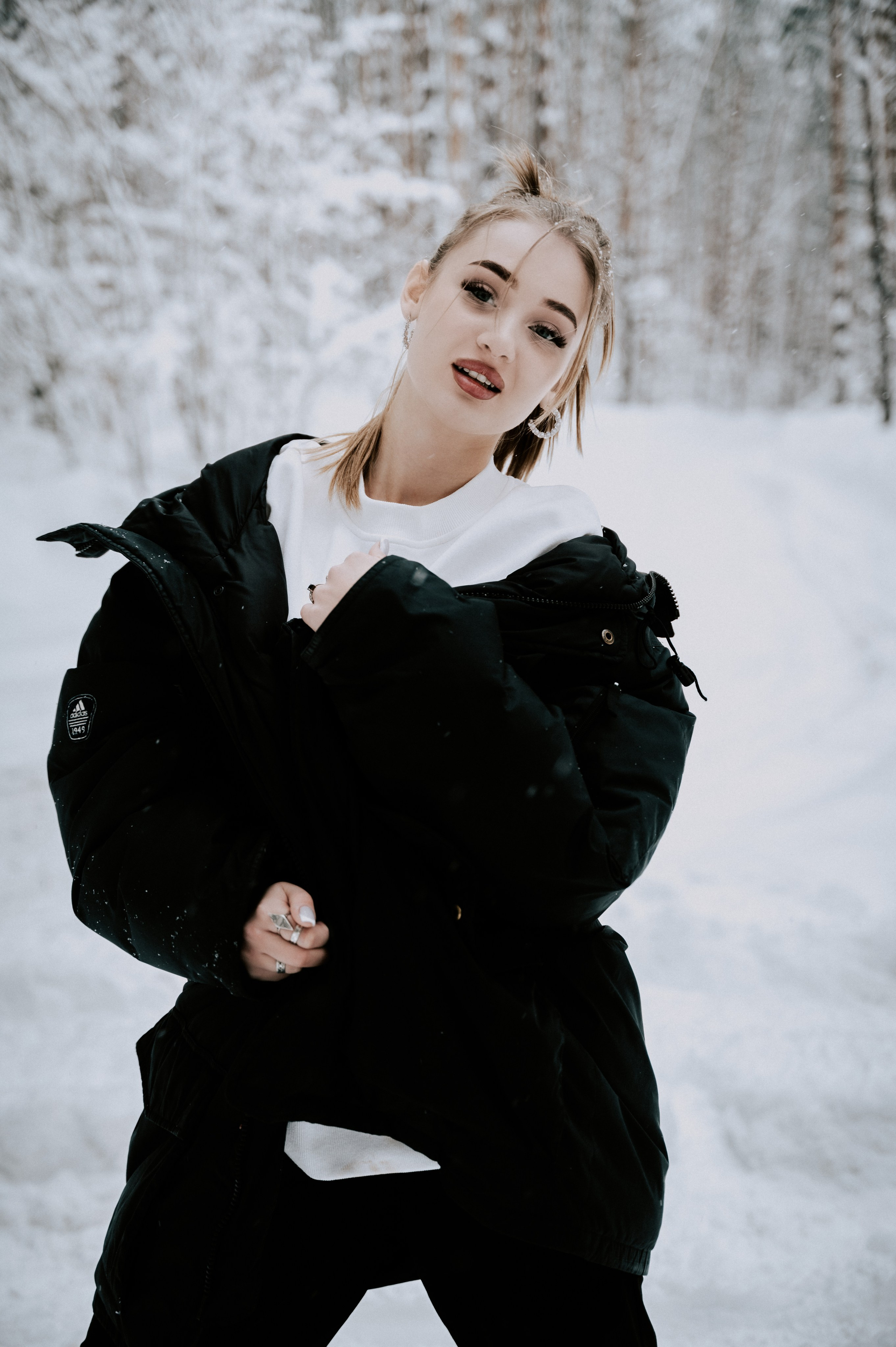 Индивидуальная съёмка для Аделины зима. Фотограф/видеограф Богдан Голованов