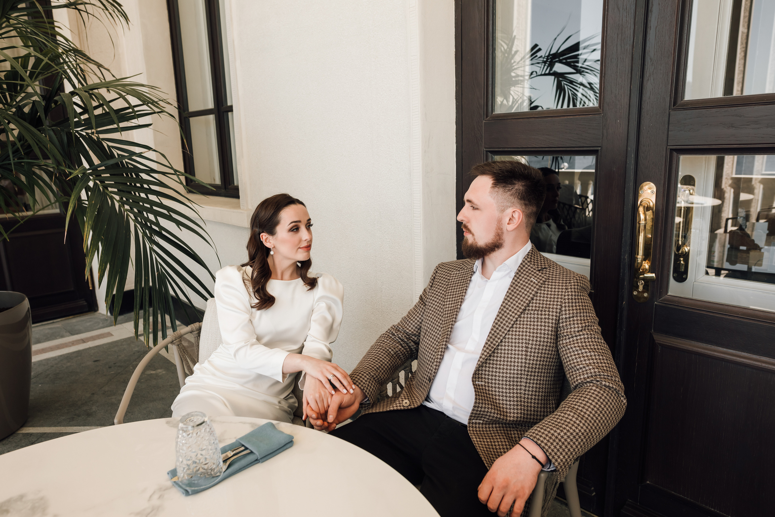 Таня и Саша. Речной вокзал. Свадебный и семейный фотограф в Москве Евгения Лисина