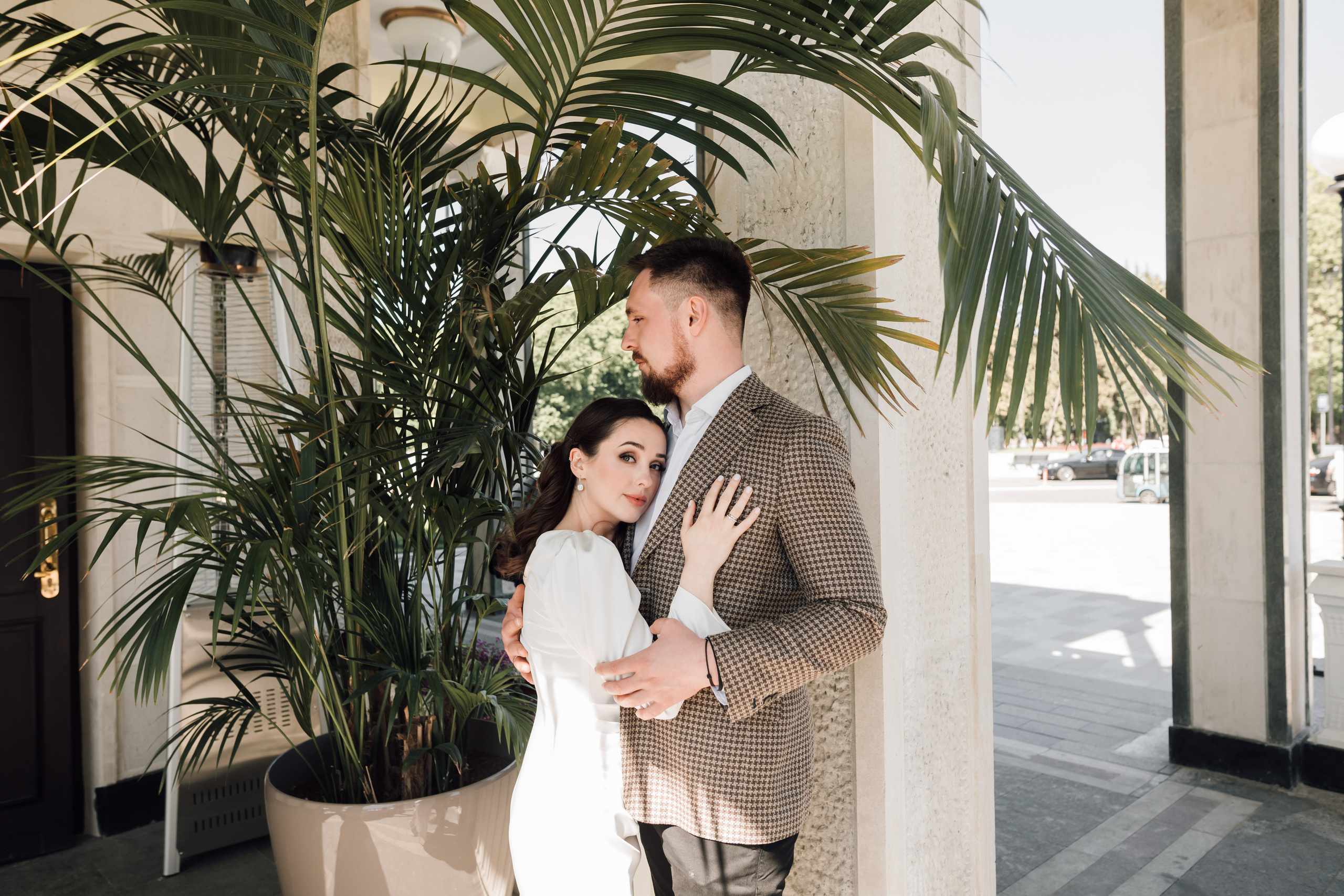 Таня и Саша. Речной вокзал. Свадебный и семейный фотограф в Москве Евгения Лисина