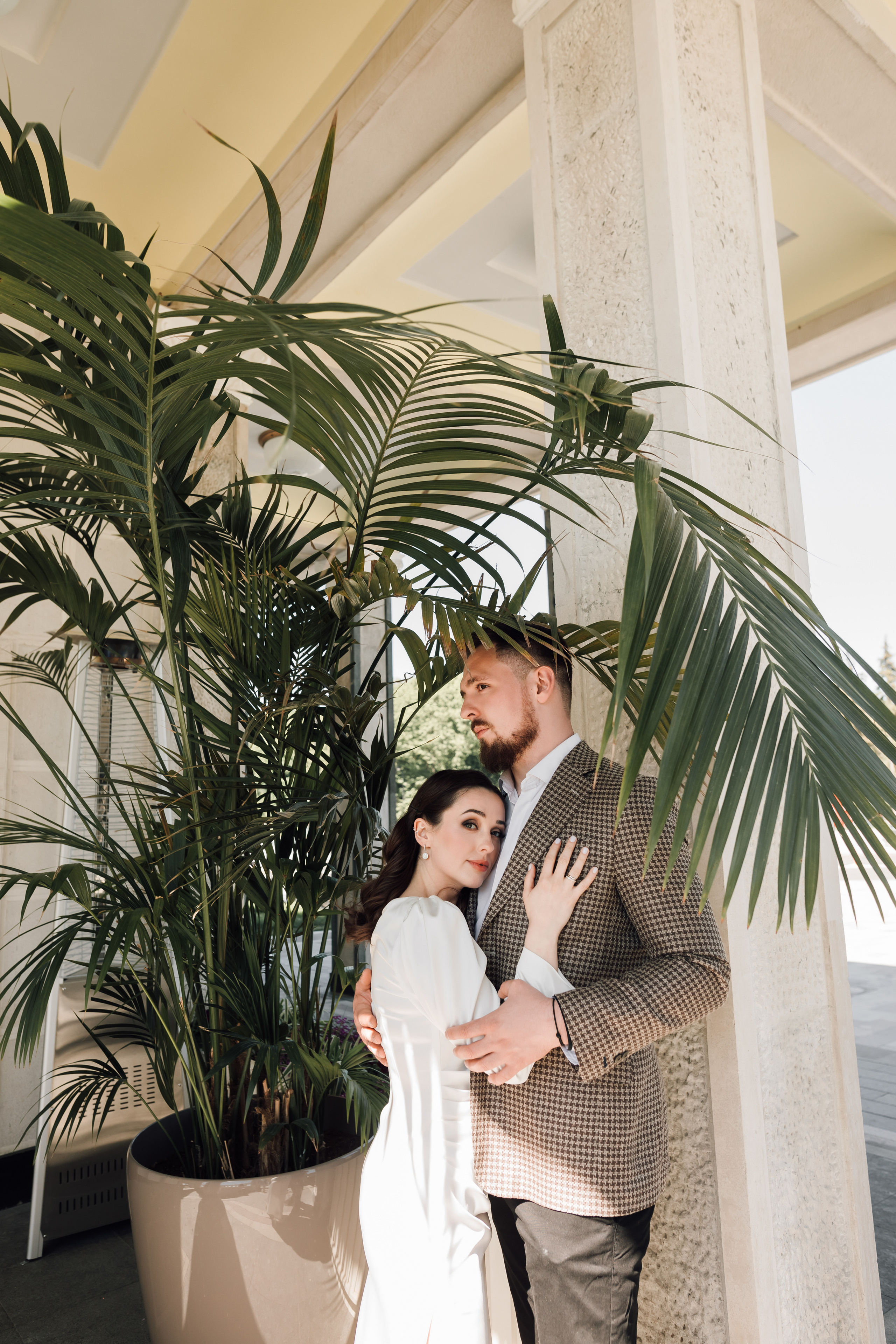 Таня и Саша. Речной вокзал. Свадебный и семейный фотограф в Москве Евгения Лисина