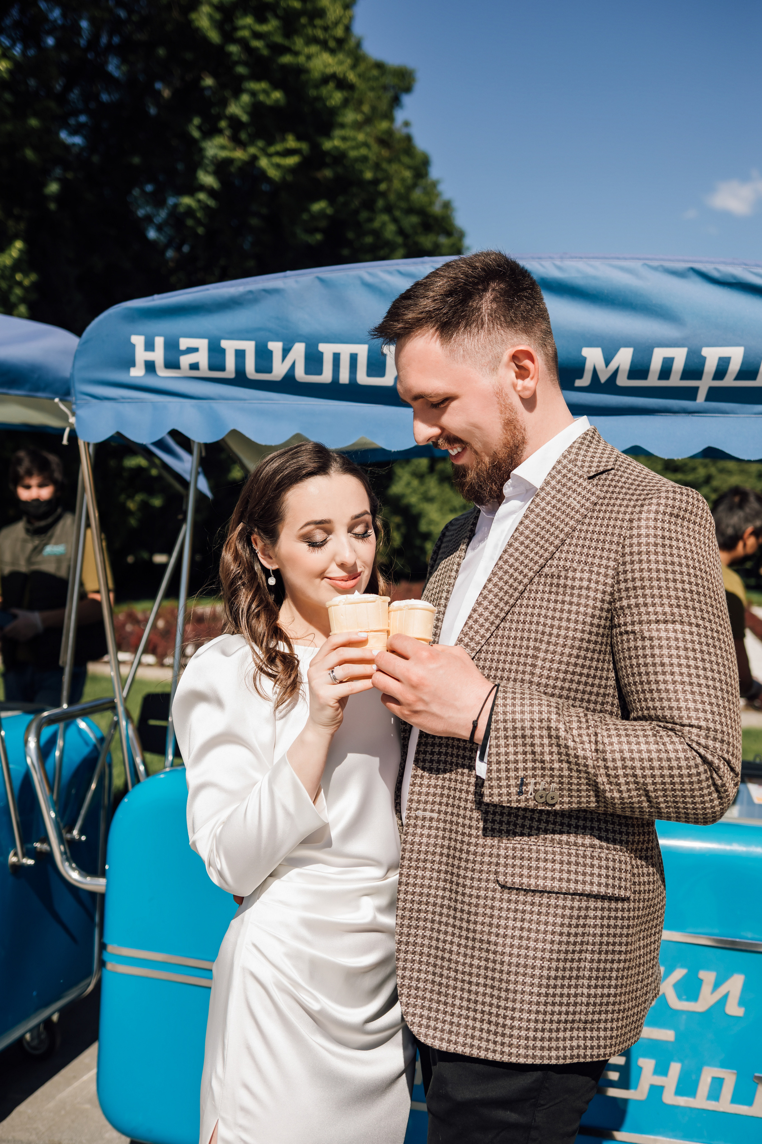 Таня и Саша. Речной вокзал. Свадебный и семейный фотограф в Москве Евгения Лисина