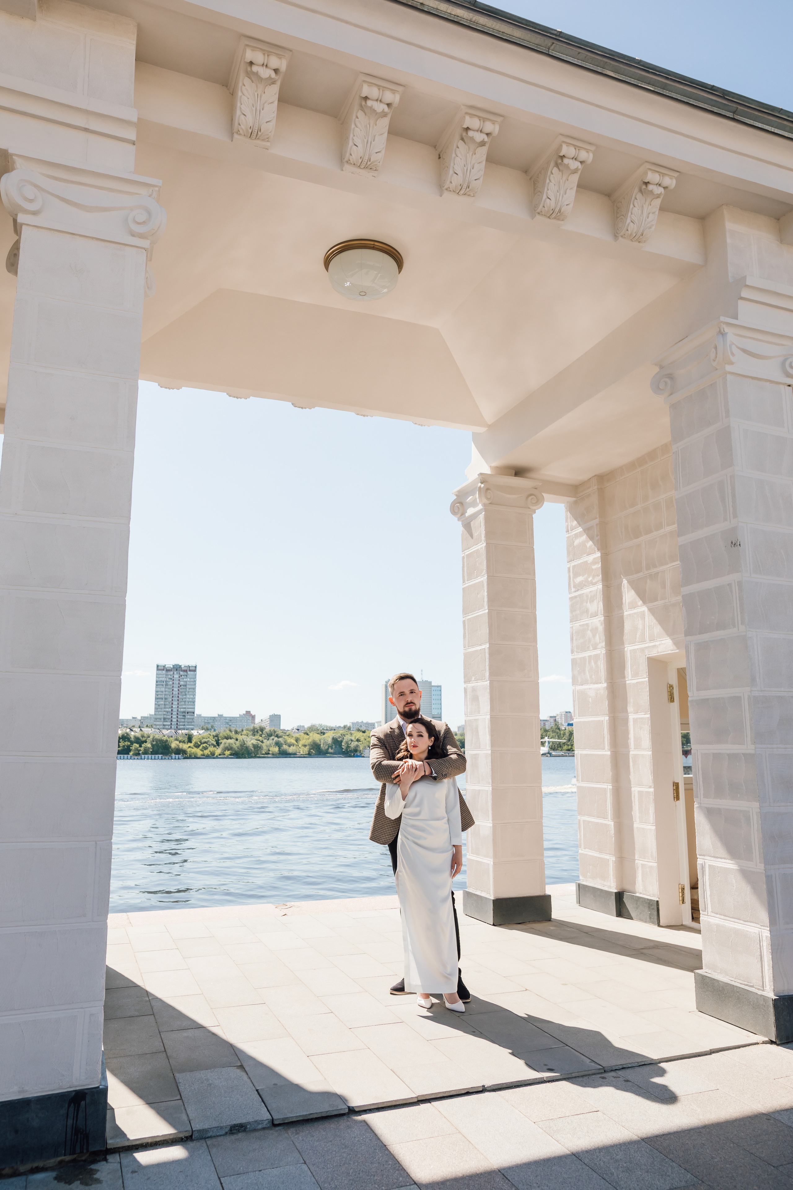 Таня и Саша. Речной вокзал. Свадебный и семейный фотограф в Москве Евгения Лисина