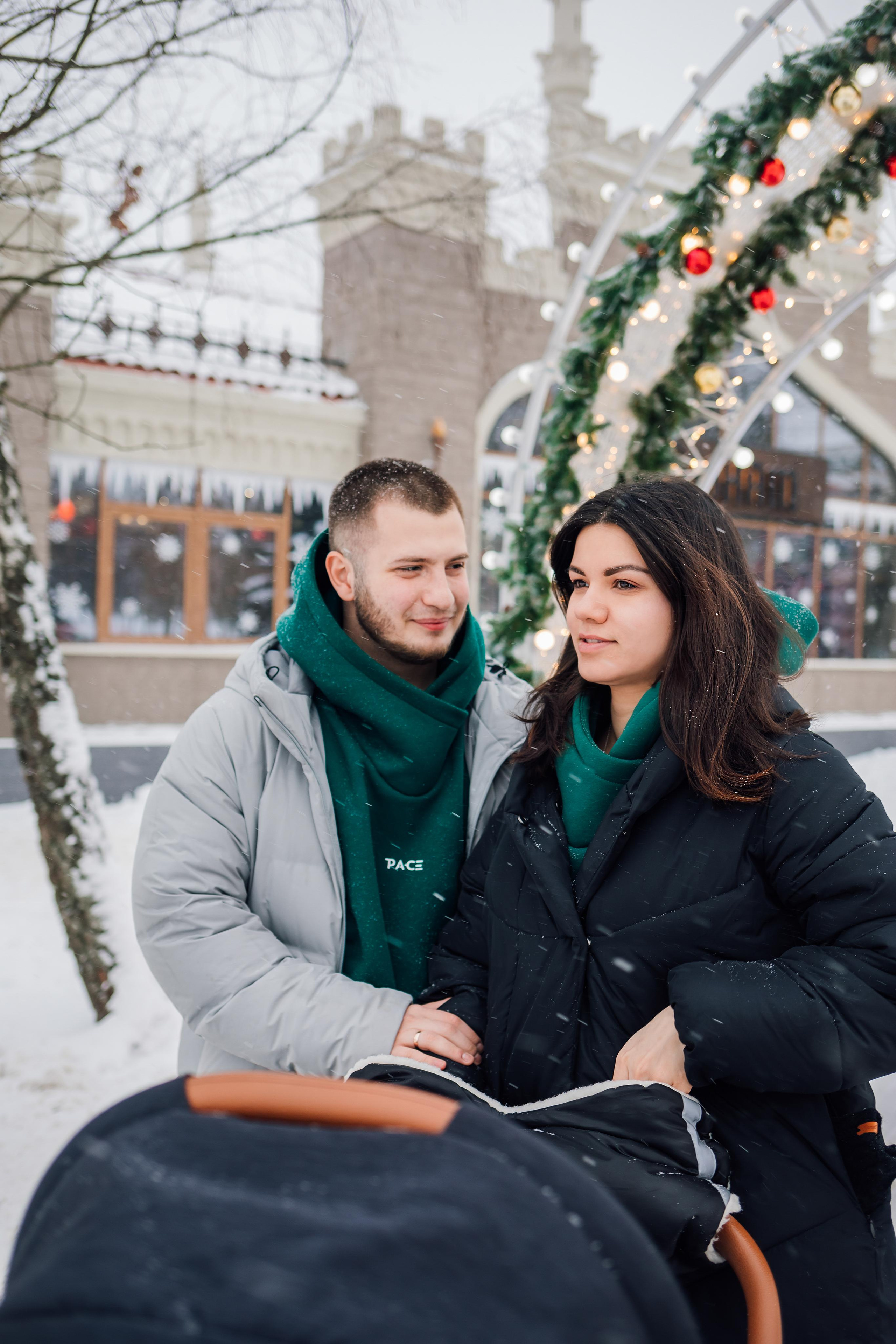 Новогодняя фотосъемка. Свадебный и семейный фотограф в Москве Евгения Лисина