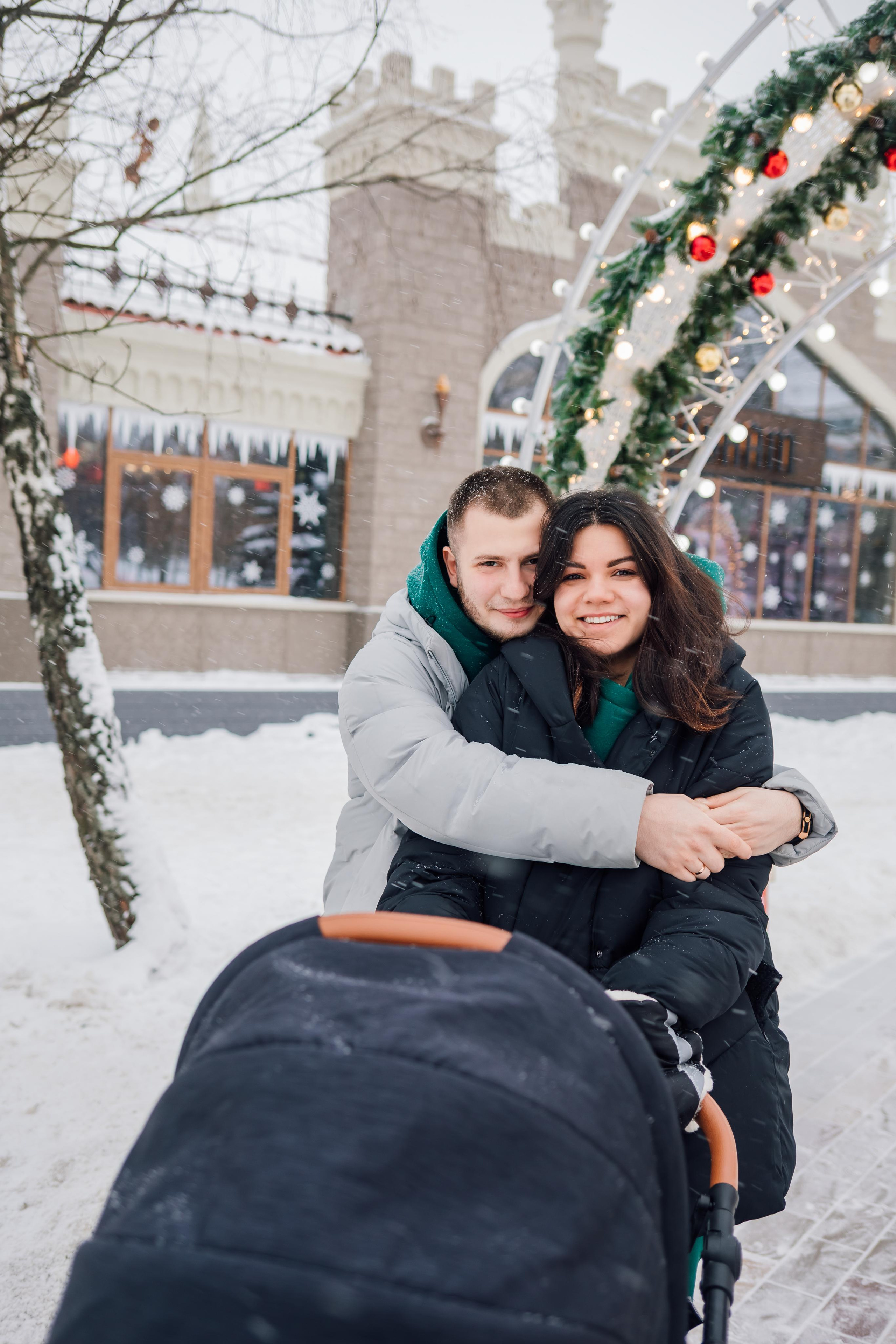 Новогодняя фотосъемка. Свадебный и семейный фотограф в Москве Евгения Лисина