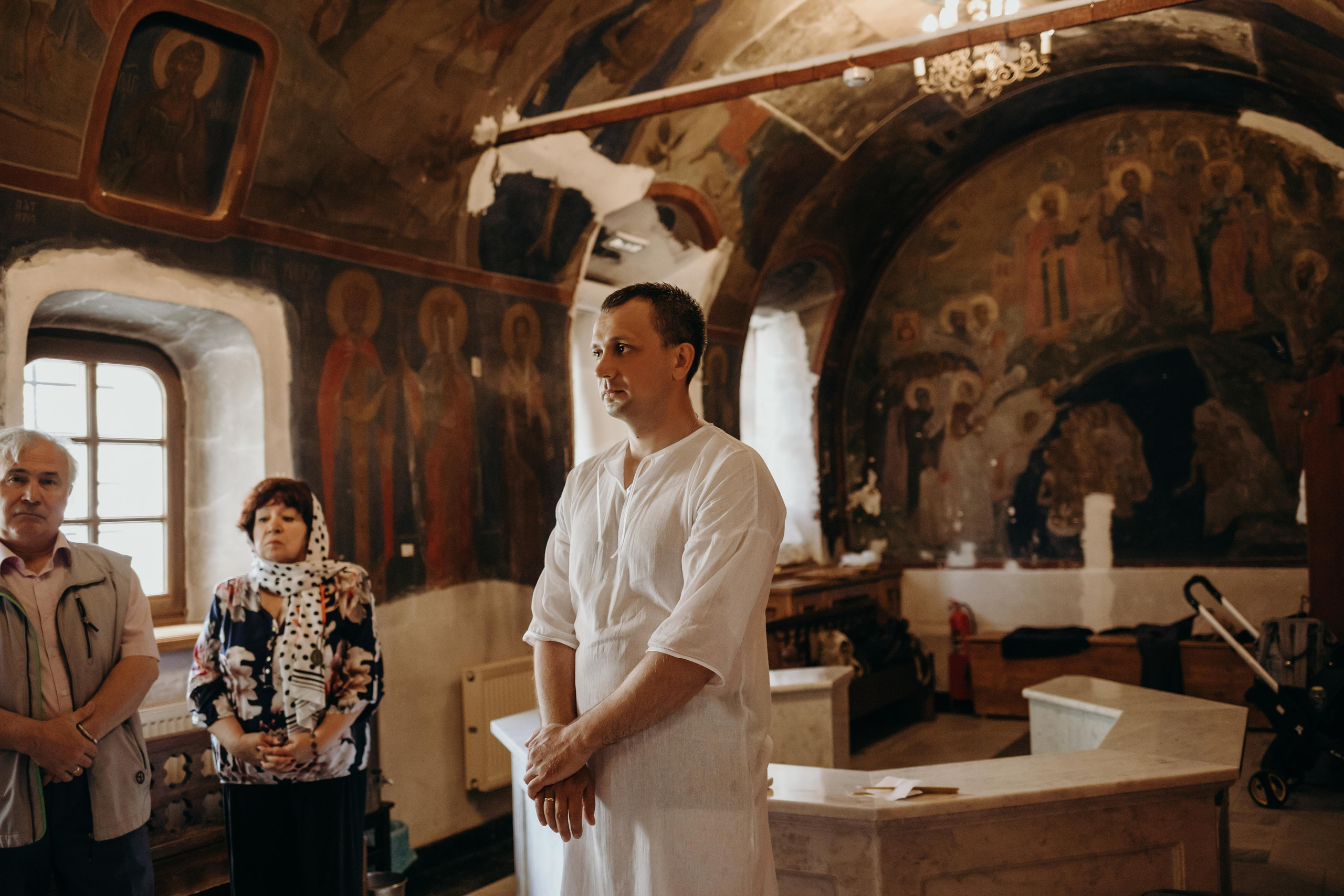 Фотоъемка крещения в Москве. Свадебный и семейный фотограф в Москве Евгения Лисина