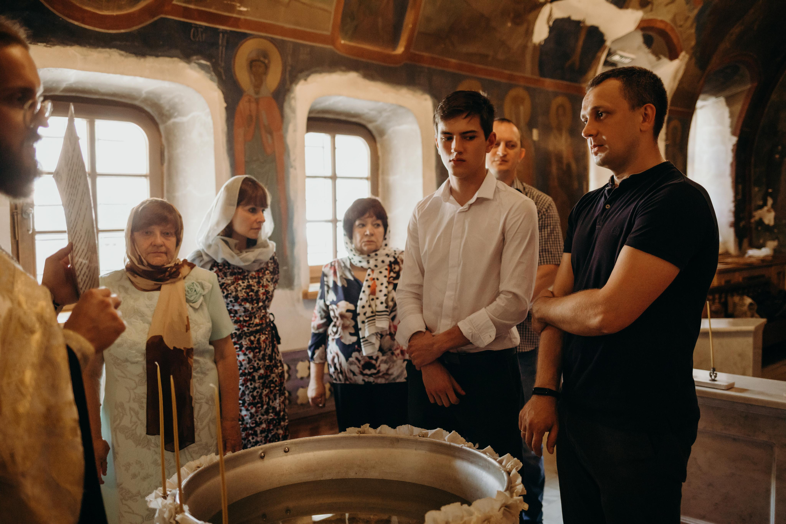Фотоъемка крещения в Москве. Свадебный и семейный фотограф в Москве Евгения Лисина