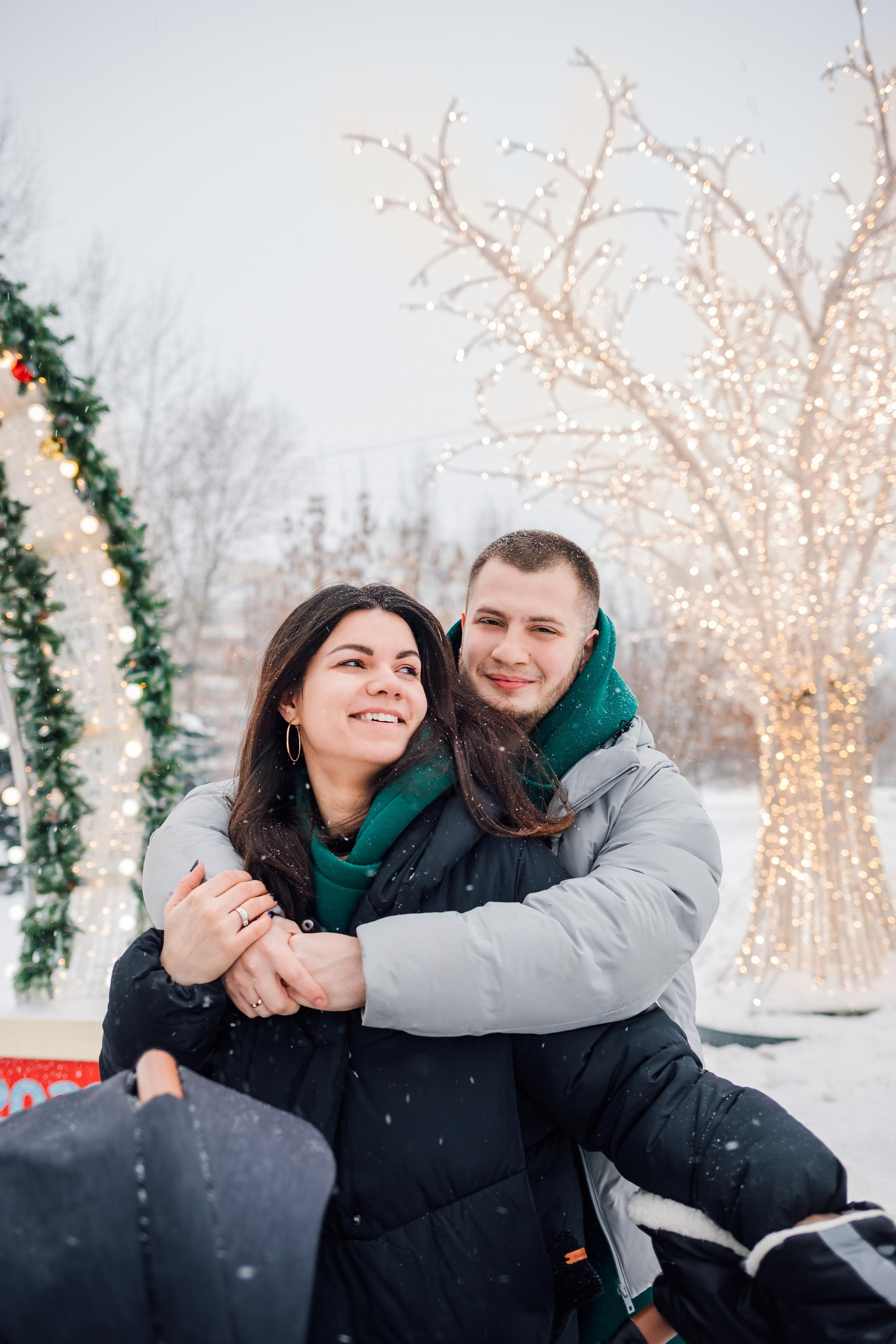 Новогодняя фотосъемка. Свадебный и семейный фотограф в Москве Евгения Лисина