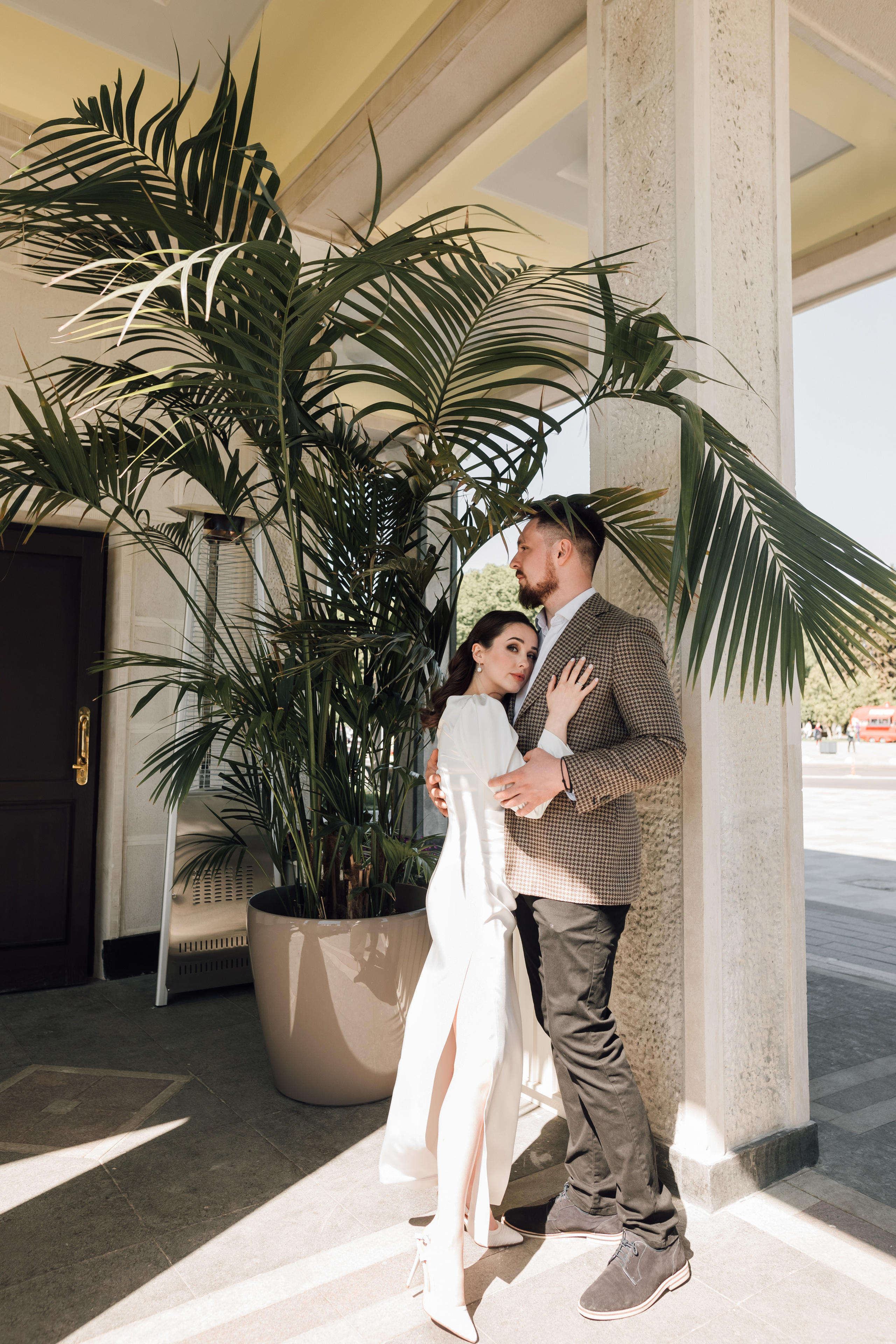 Таня и Саша. Речной вокзал. Свадебный и семейный фотограф в Москве Евгения Лисина