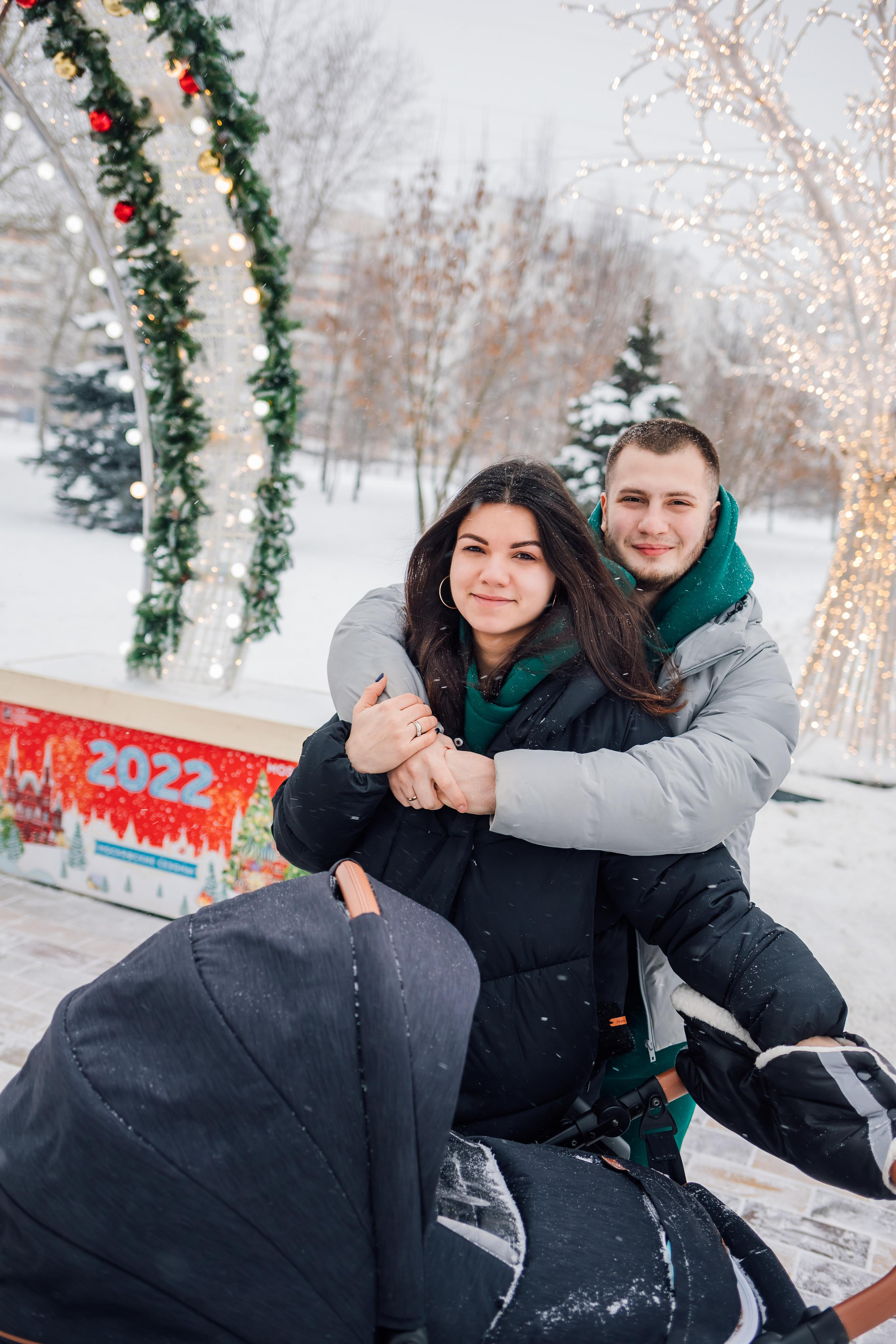 Новогодняя фотосъемка. Свадебный и семейный фотограф в Москве Евгения Лисина