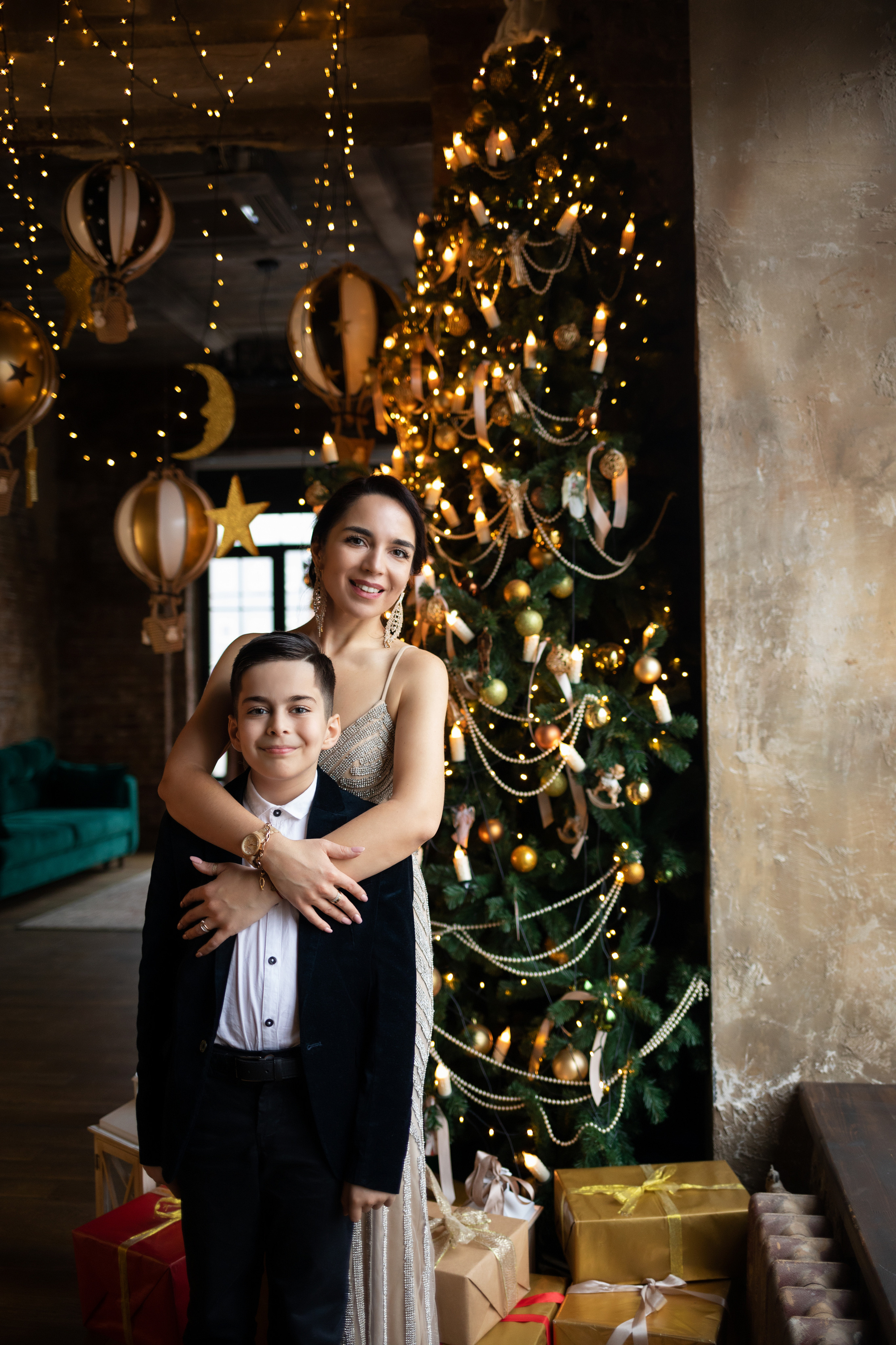 Новогодняя фотосъемка. Свадебный и семейный фотограф в Москве Евгения Лисина