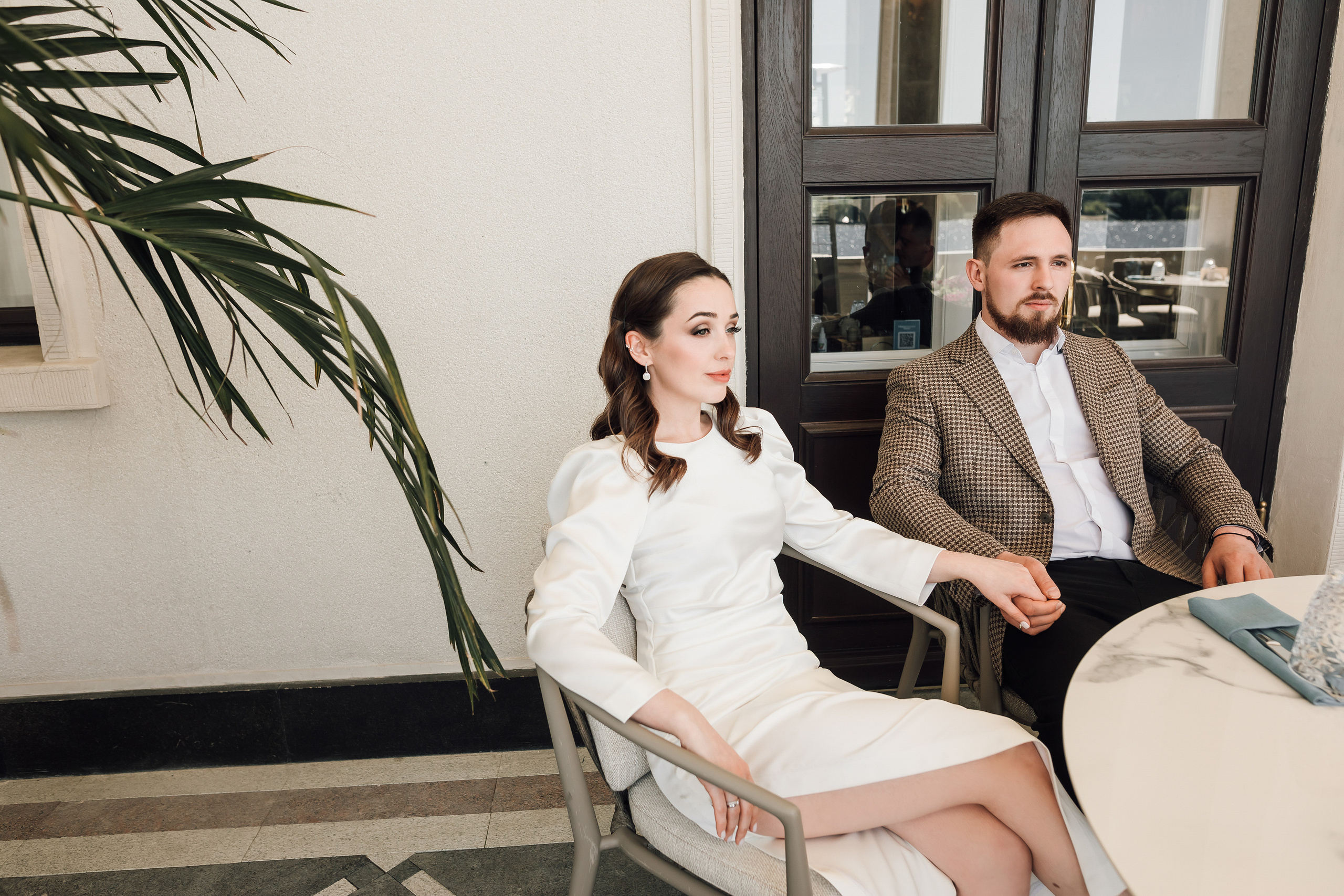 Таня и Саша. Речной вокзал. Свадебный и семейный фотограф в Москве Евгения Лисина